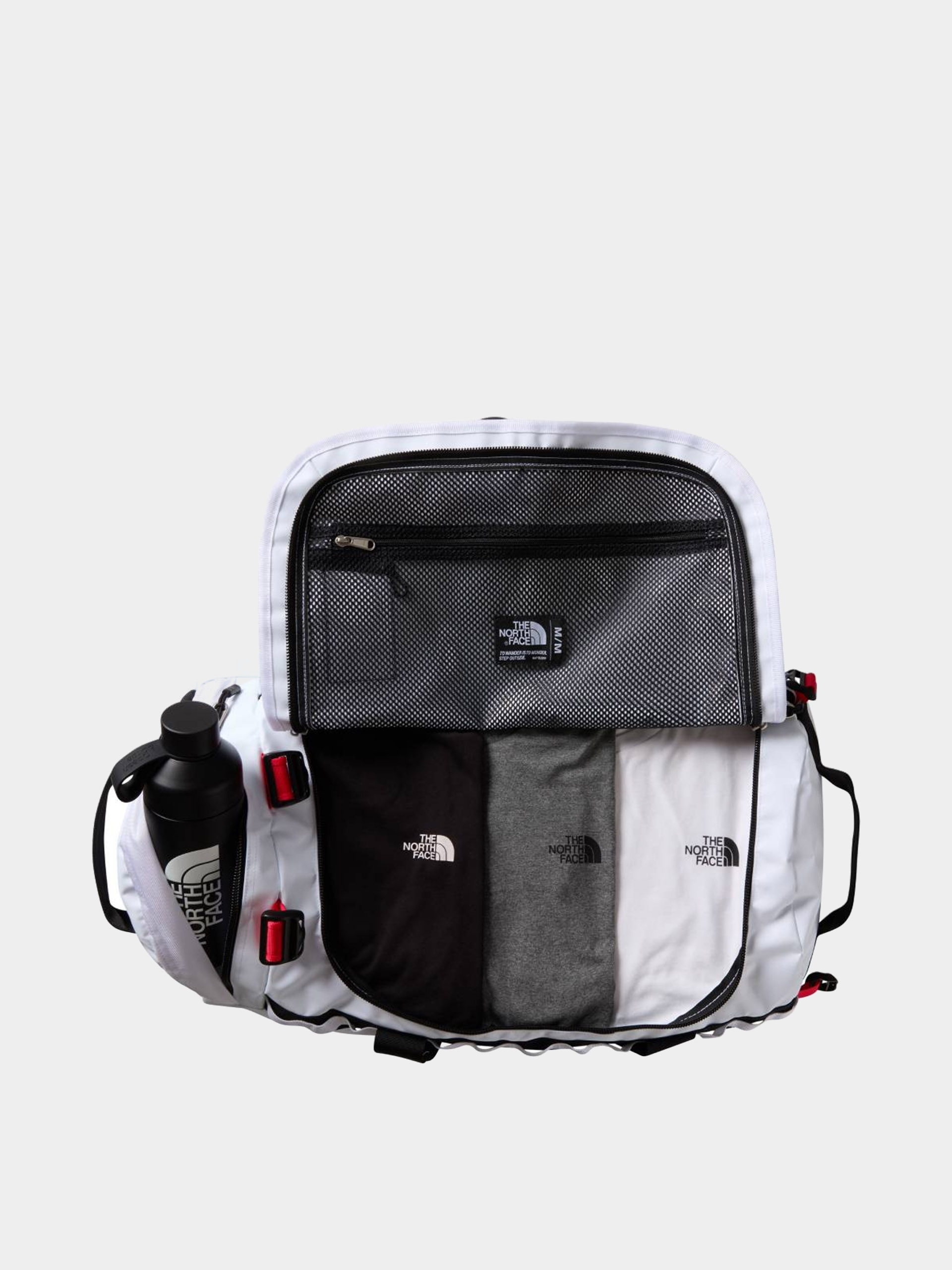 Чанта The North Face Base Camp Duffel M (tnf white/tnf black/ele)