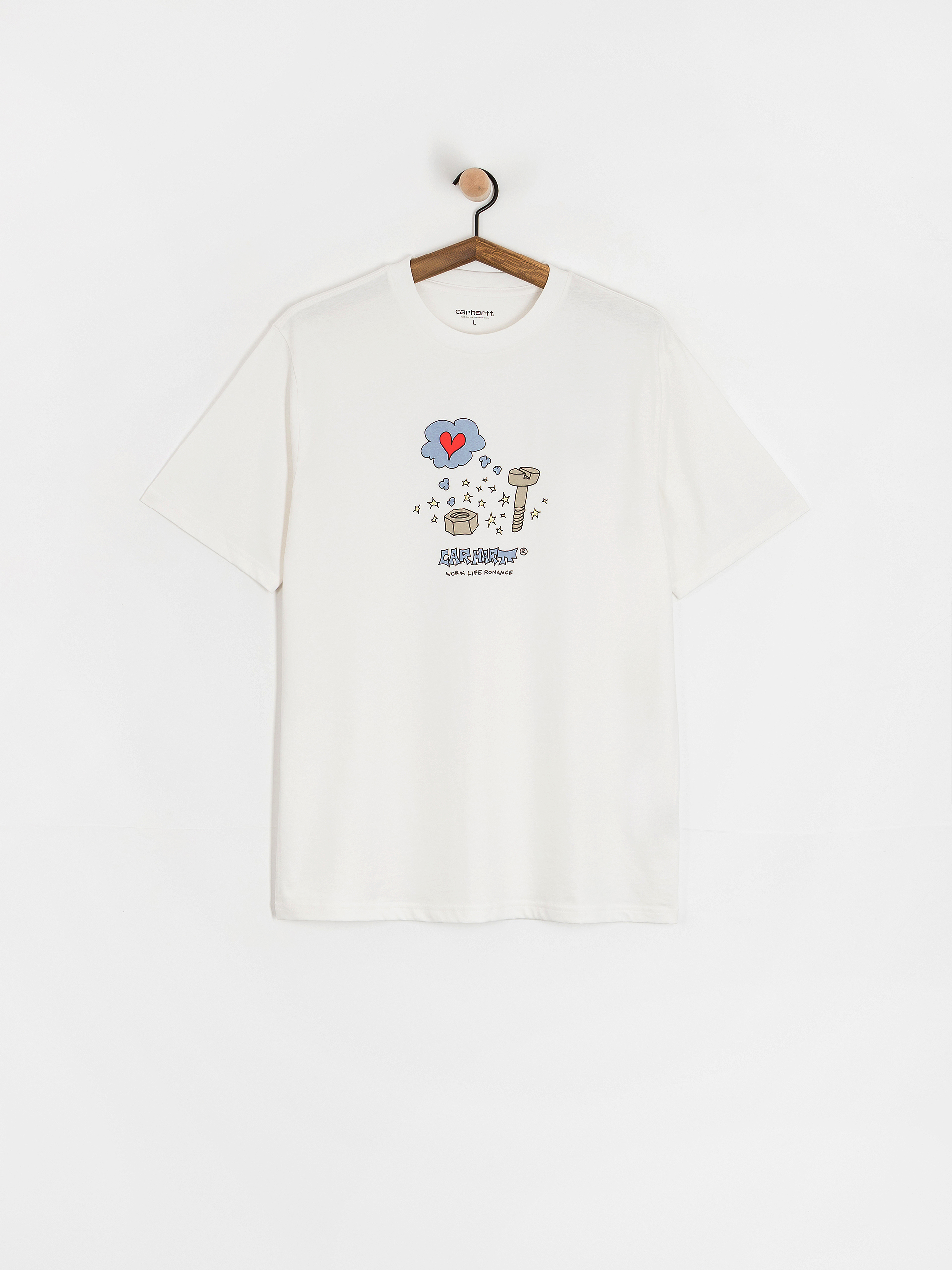 Тениска Carhartt WIP Work Life Romance (white)