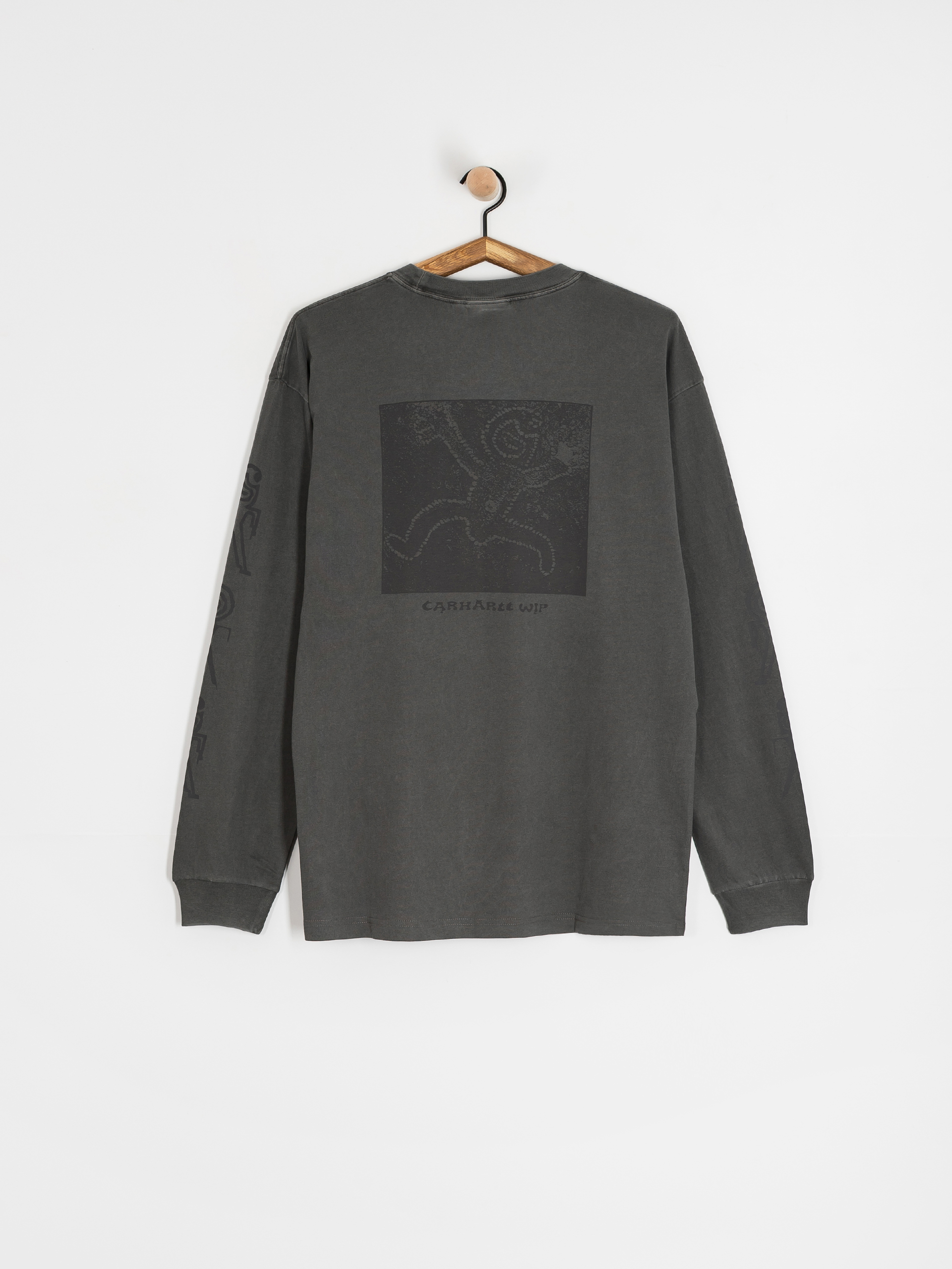 Блуза Carhartt WIP Terrestrial (black/graphite/pigment garment dyed)