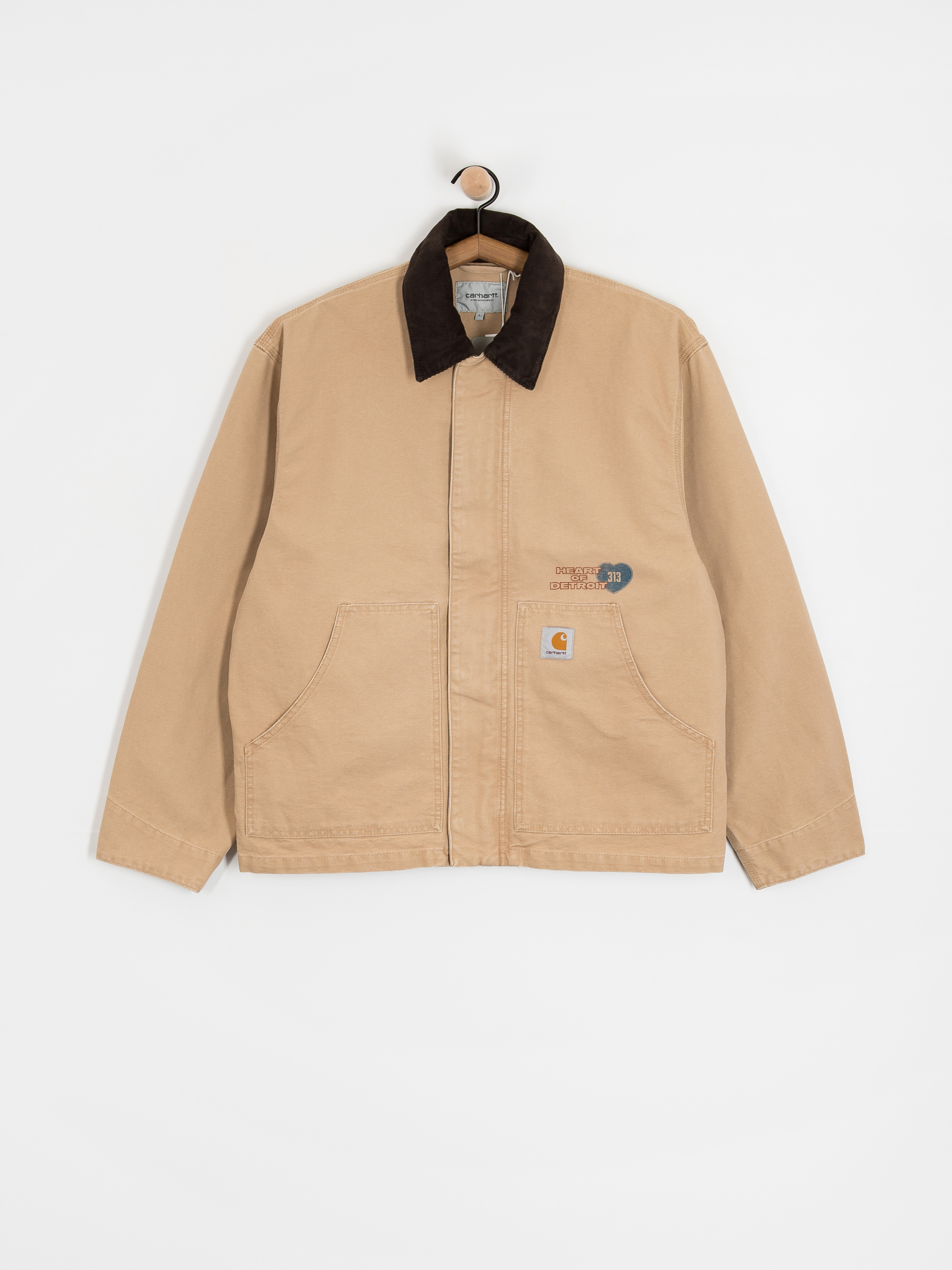 Яке Carhartt WIP OG Arcan Graphic (dusty h brown/tobacco/heavy stone wash)