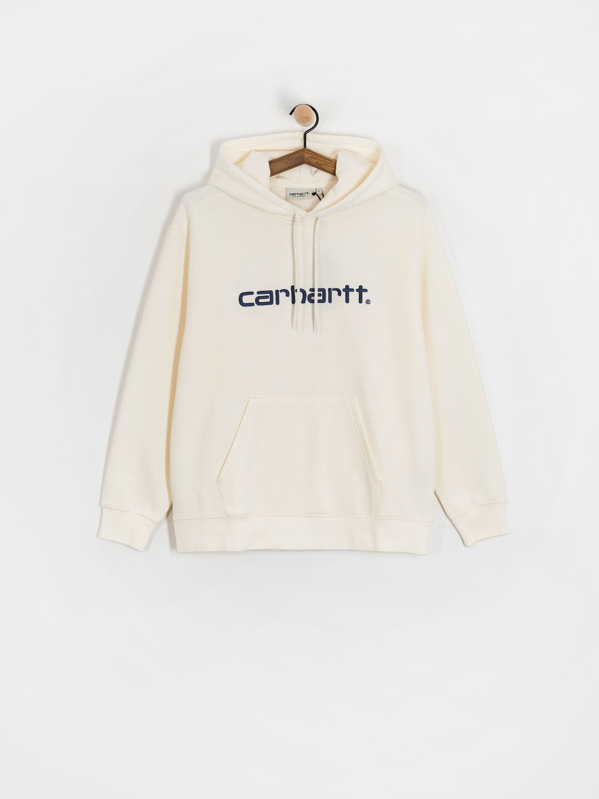Суитшърт с качулка Carhartt WIP Carhartt HD Wmn (wax/wolfsbane)