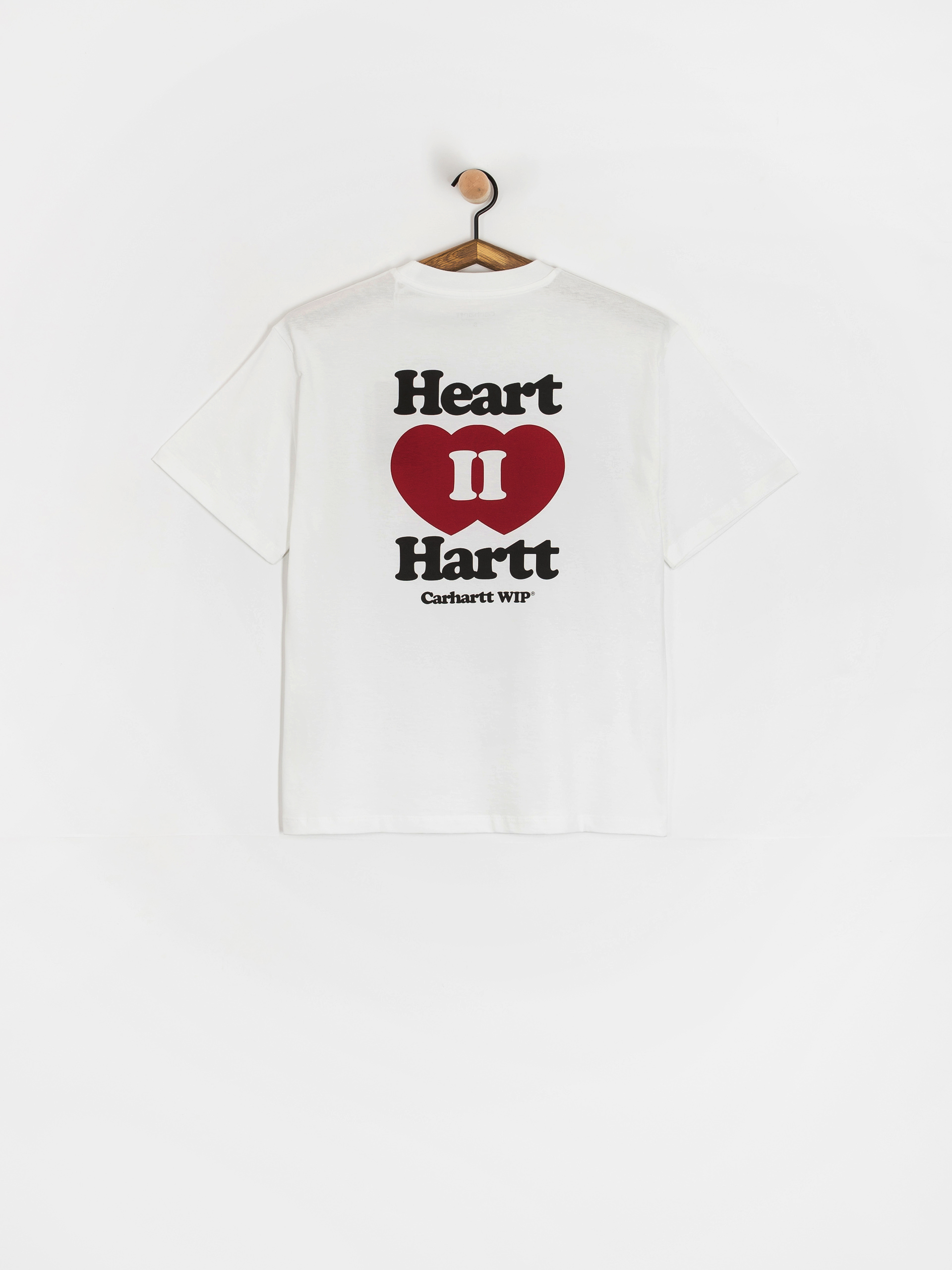 Тениска Carhartt WIP Heart II Hartt Wmn (white)
