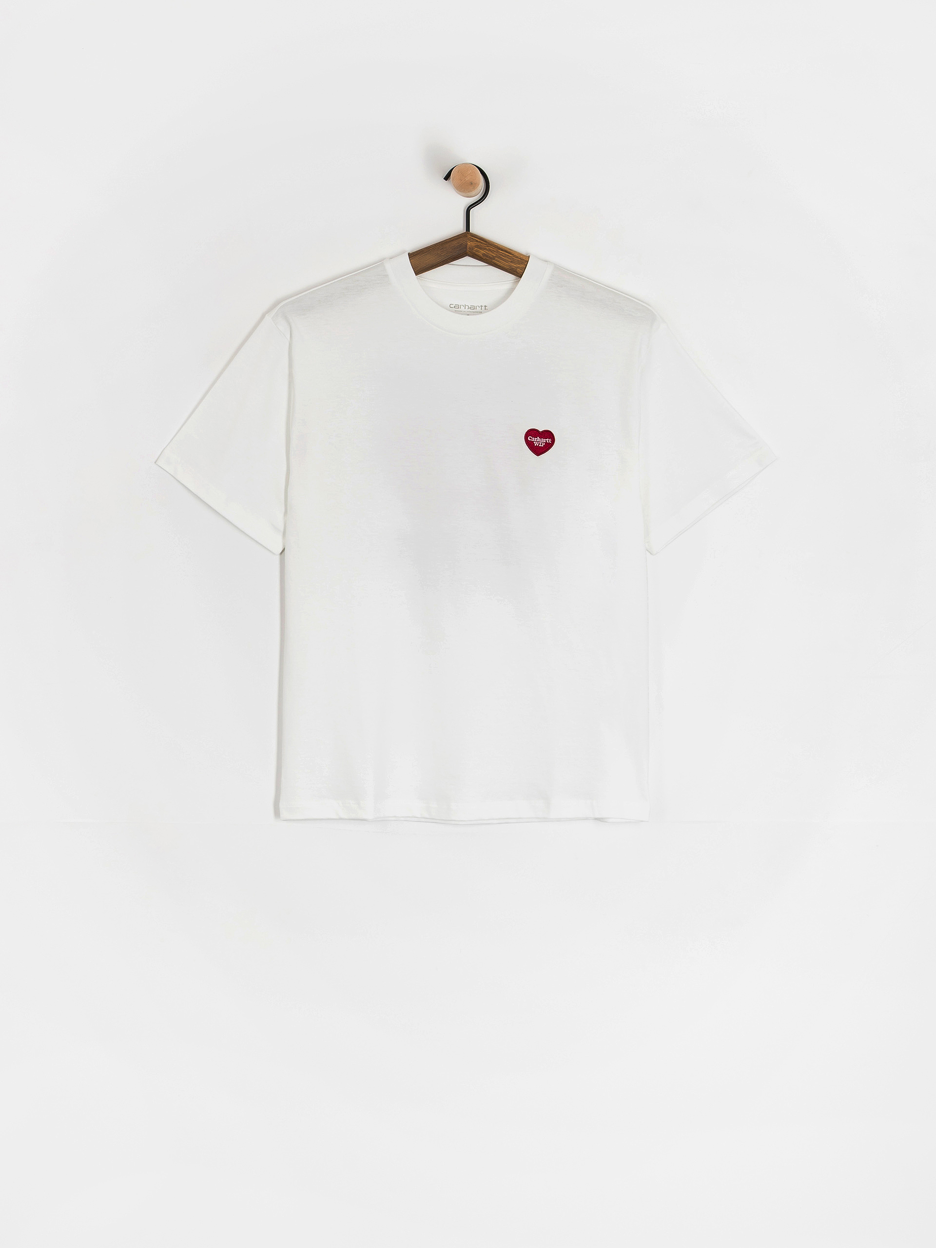 Тениска Carhartt WIP Heart II Hartt Wmn (white)