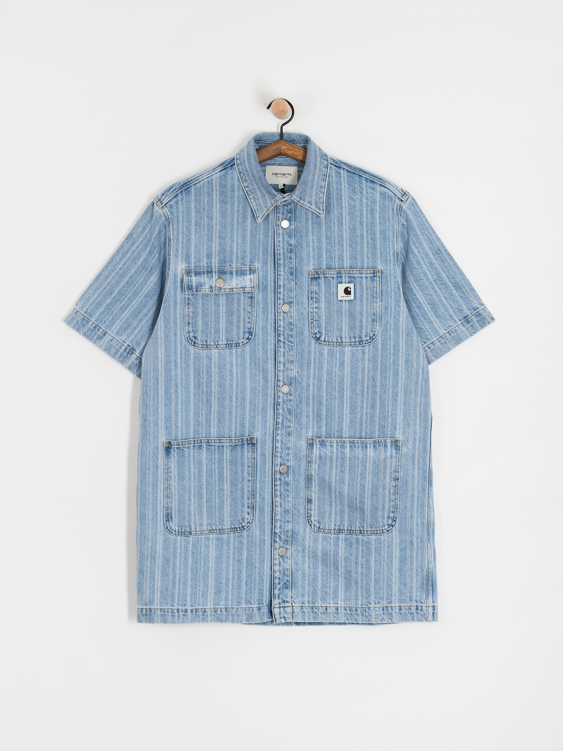 Рокля Carhartt WIP Rylan Wmn (rylan stripe/blue/stone bleached)