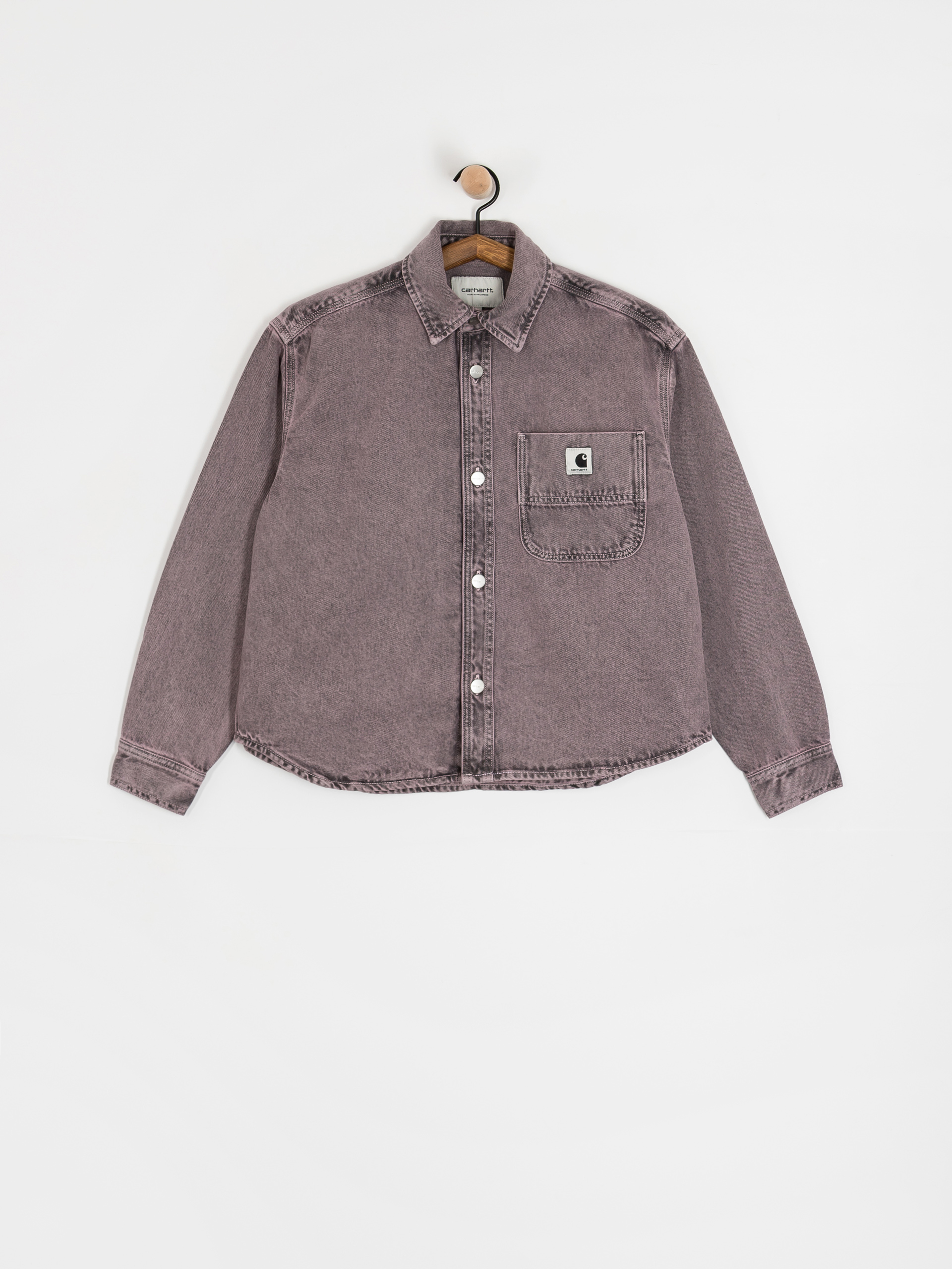 Яке Carhartt WIP Georgia Wmn (black/hortensia/garment dyed)