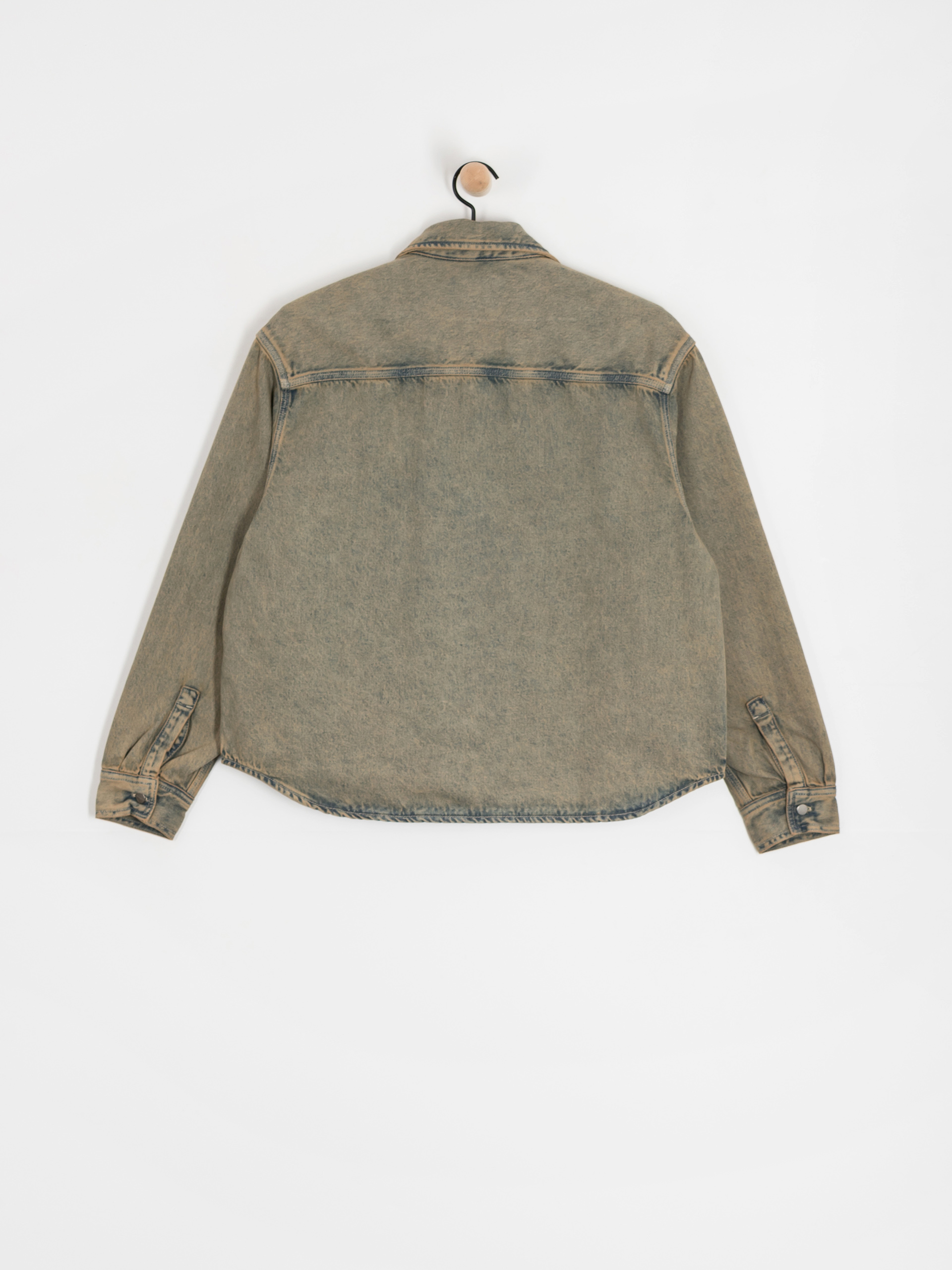 Яке Carhartt WIP Georgia Wmn (blue/leather/garment dyed)