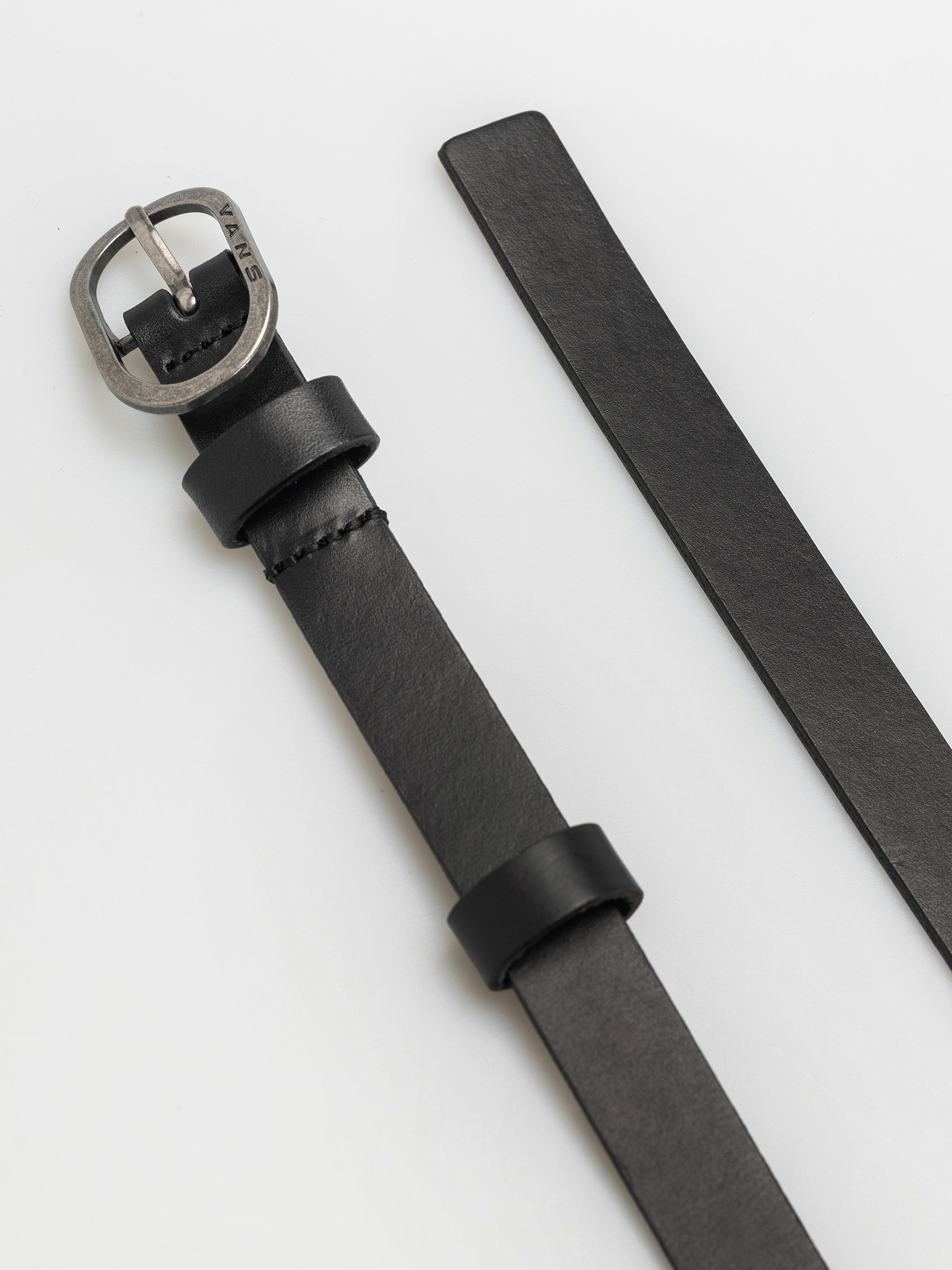 Колан Vans Check Leather (black)