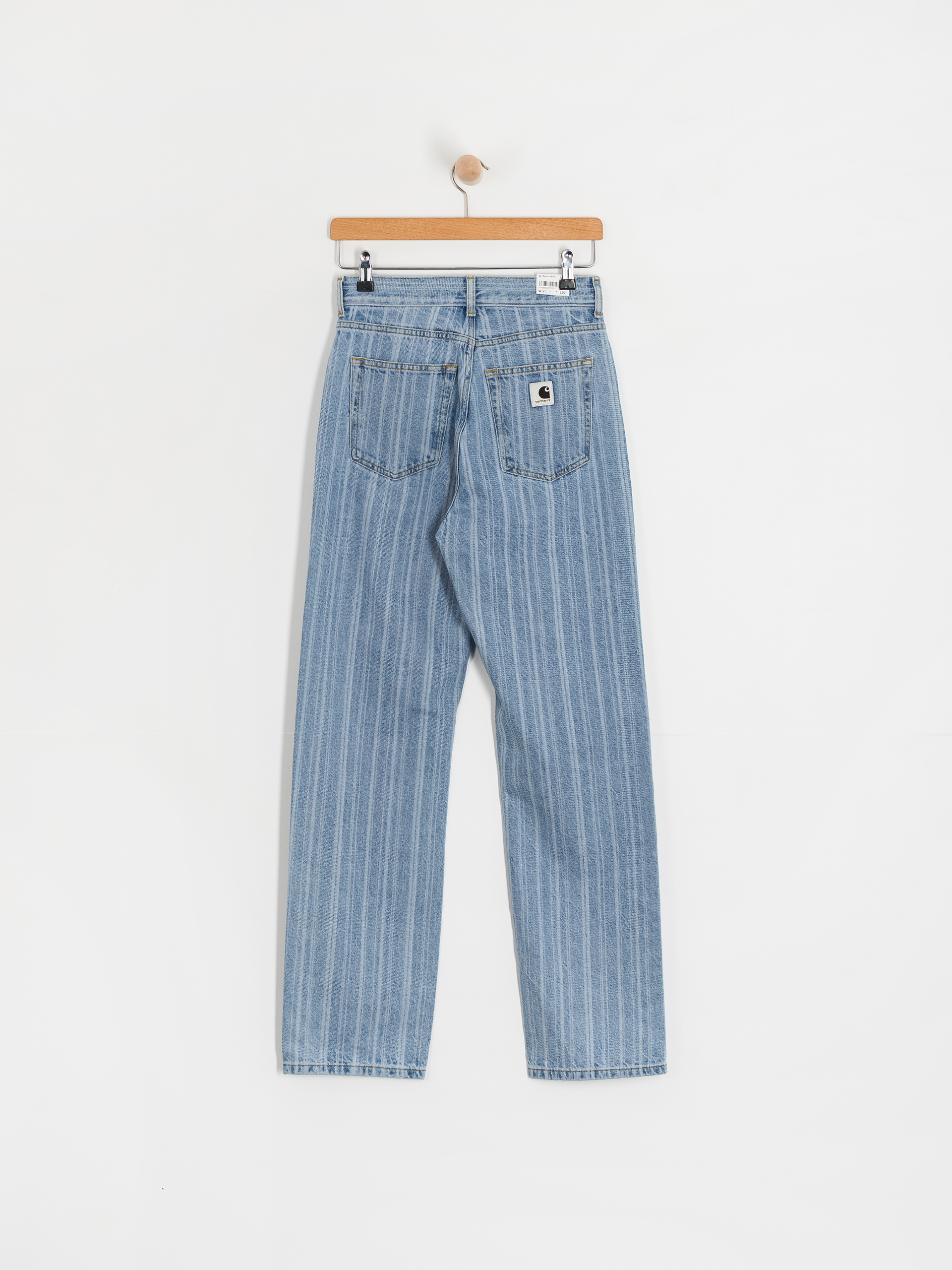 Панталони Carhartt WIP Rylan Wmn (rylan stripe/blue/stone bleached)
