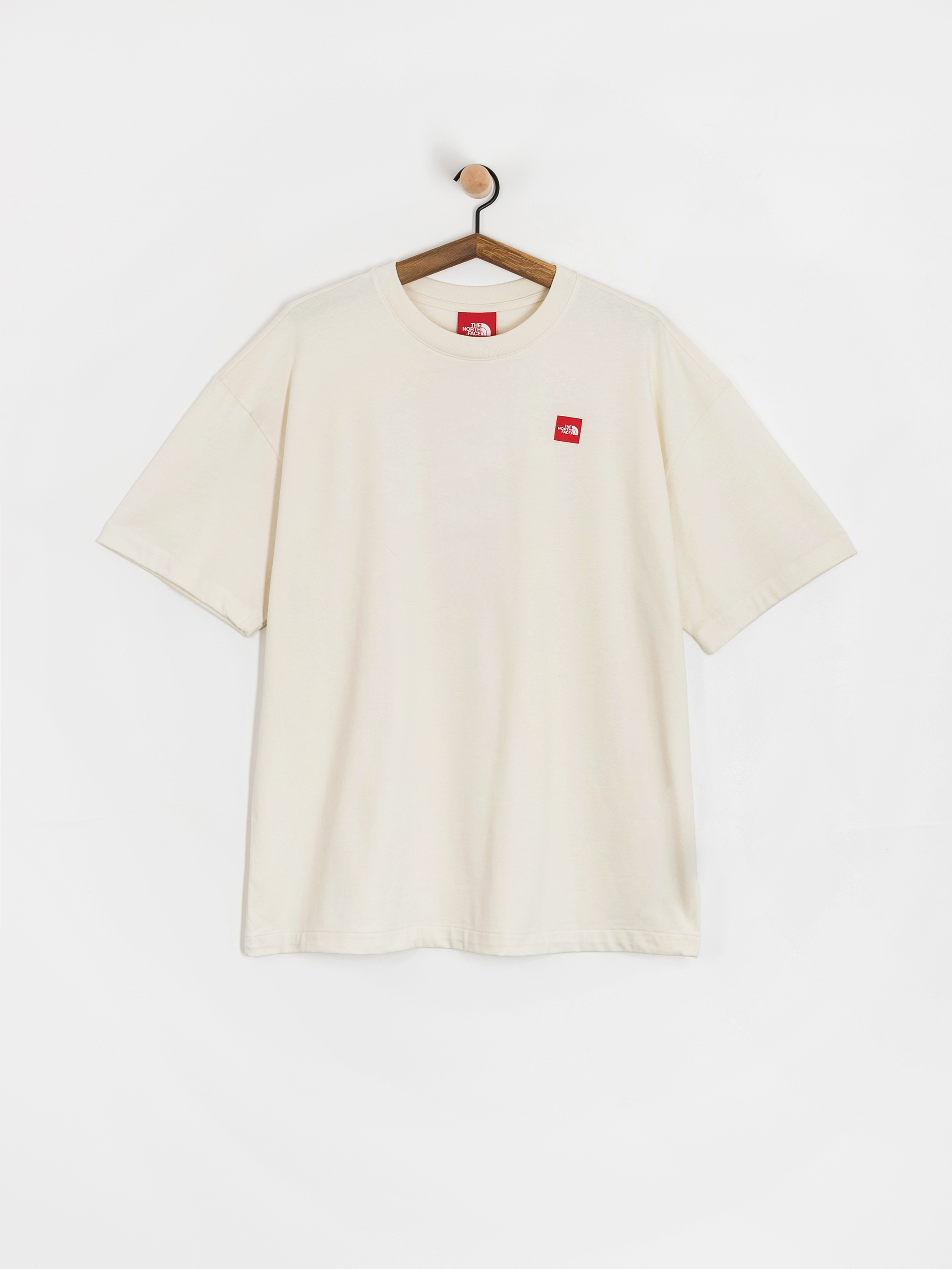 Тениска The North Face Tnf Red Box (white dune)