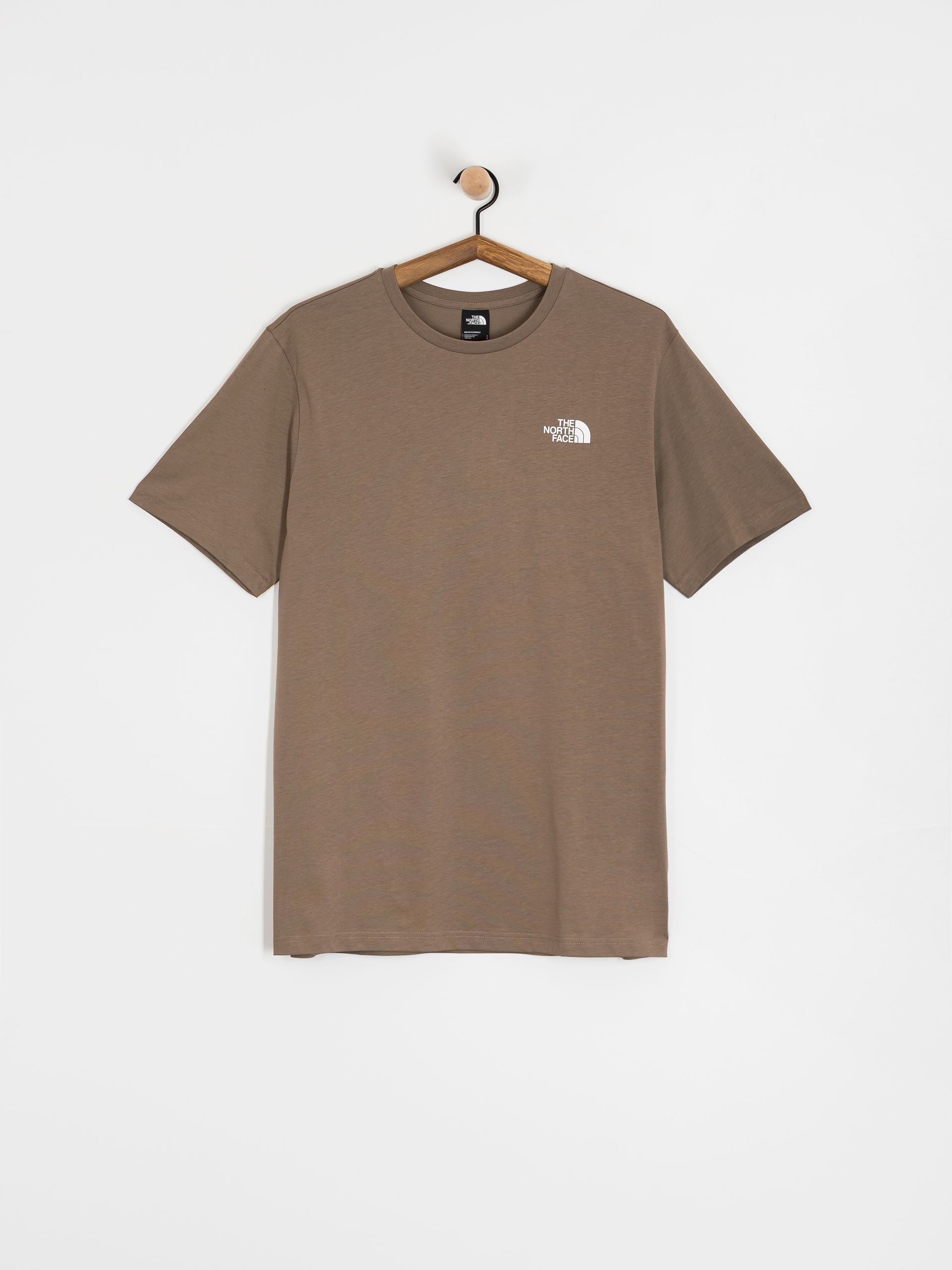 Тениска The North Face Box Nse (mocha brown/mushroom gr)