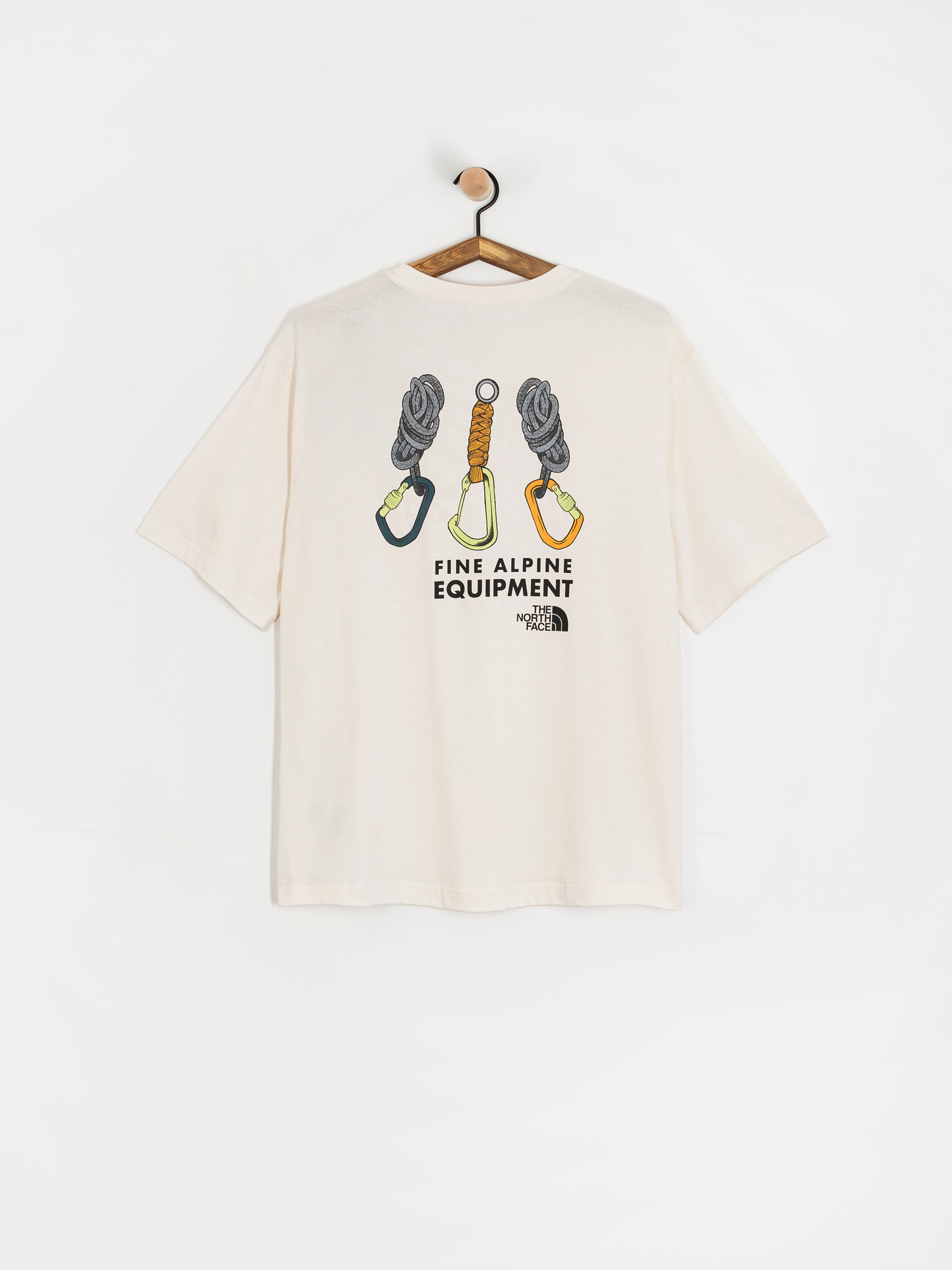 Тениска The North Face Explore Gear Relaxed (white dune)