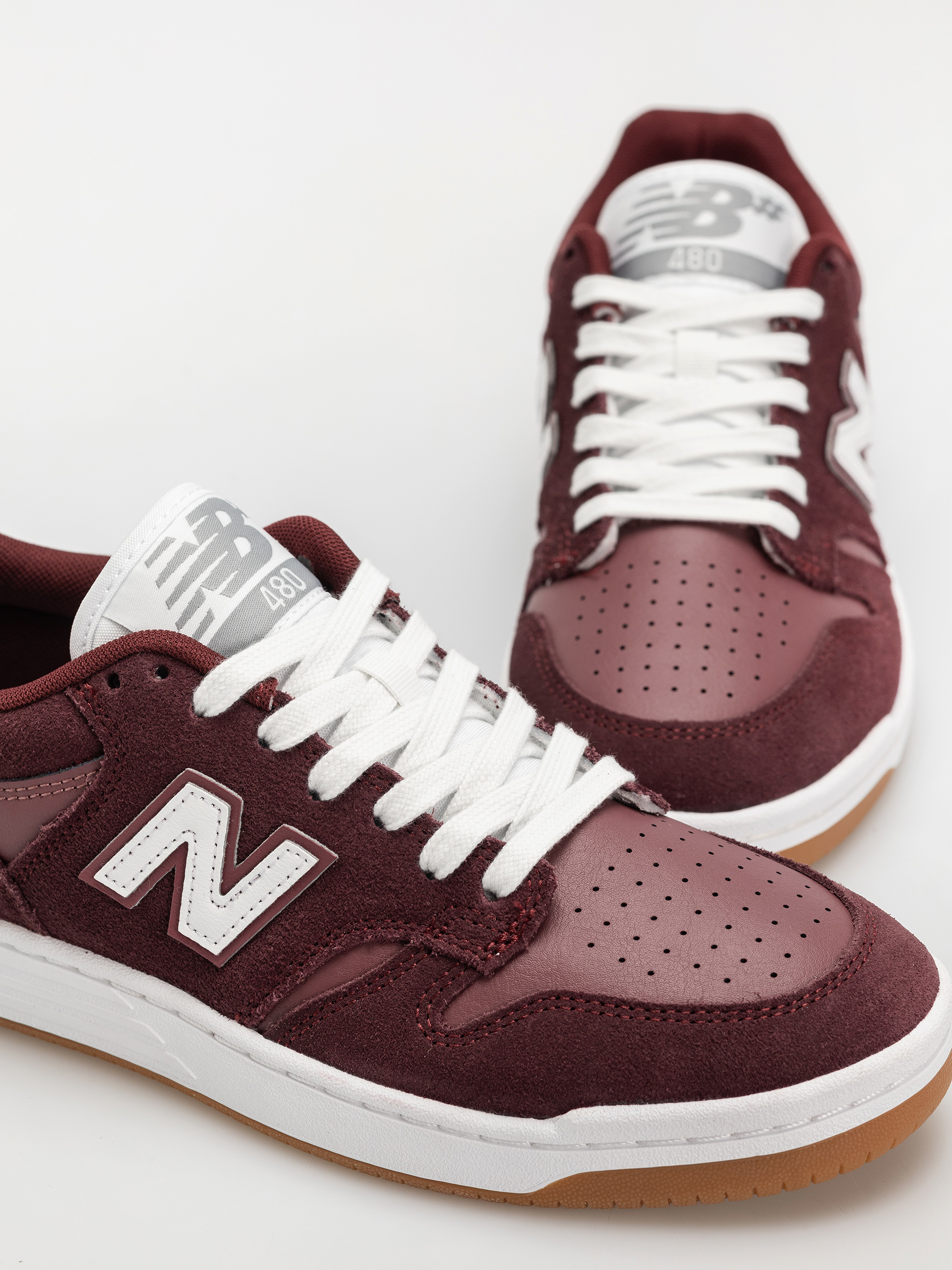 Обувки New Balance 480 (monarch burgundy)