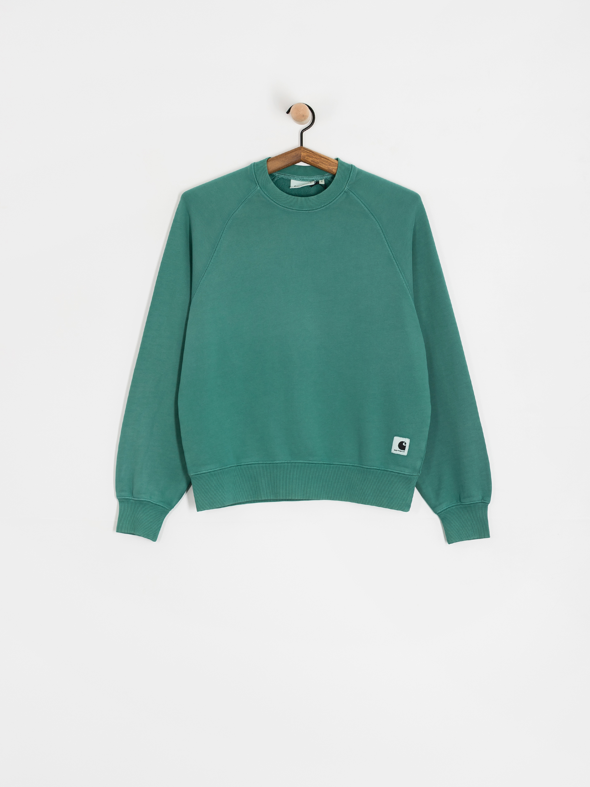 Суитшърт Carhartt WIP Hudson Wmn (saguaro/chalk wash)