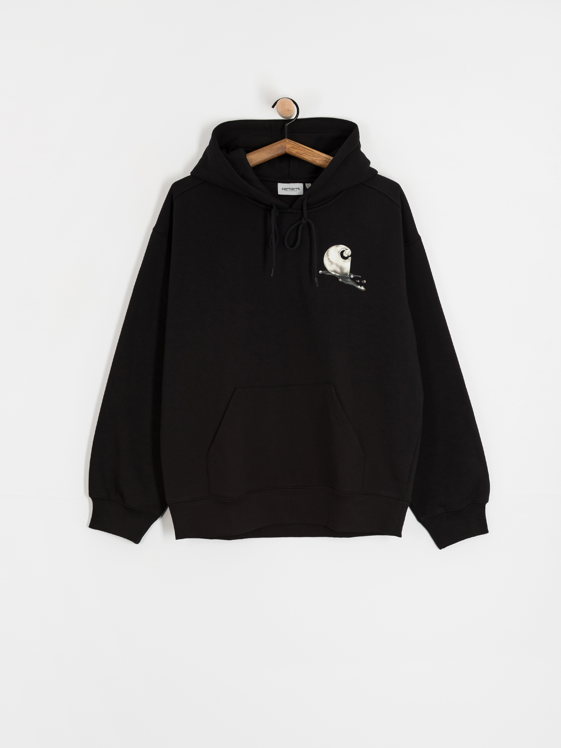Суитшърт с качулка Carhartt WIP Jake Garcia HD (black)