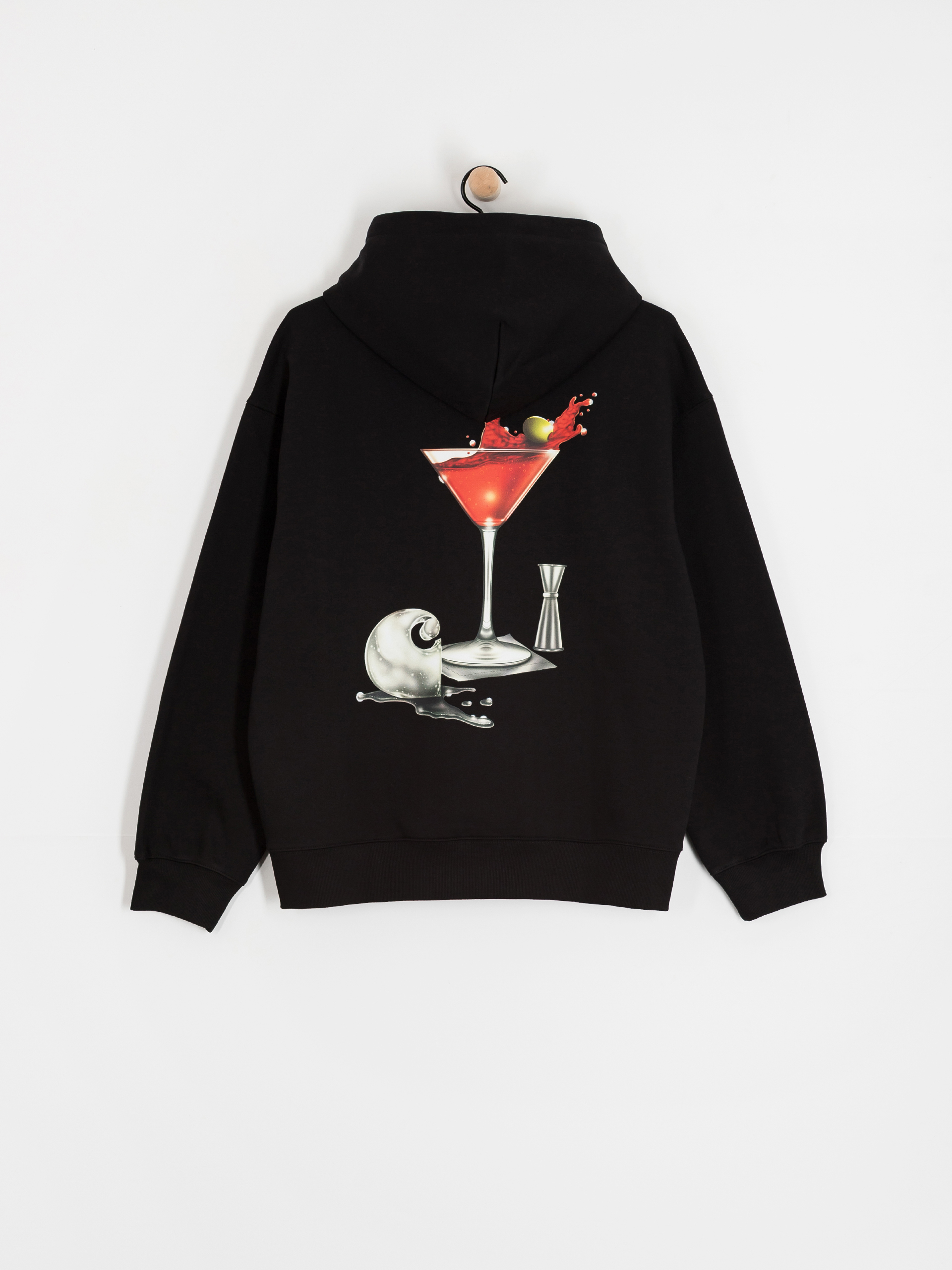 Суитшърт с качулка Carhartt WIP Jake Garcia HD (black)