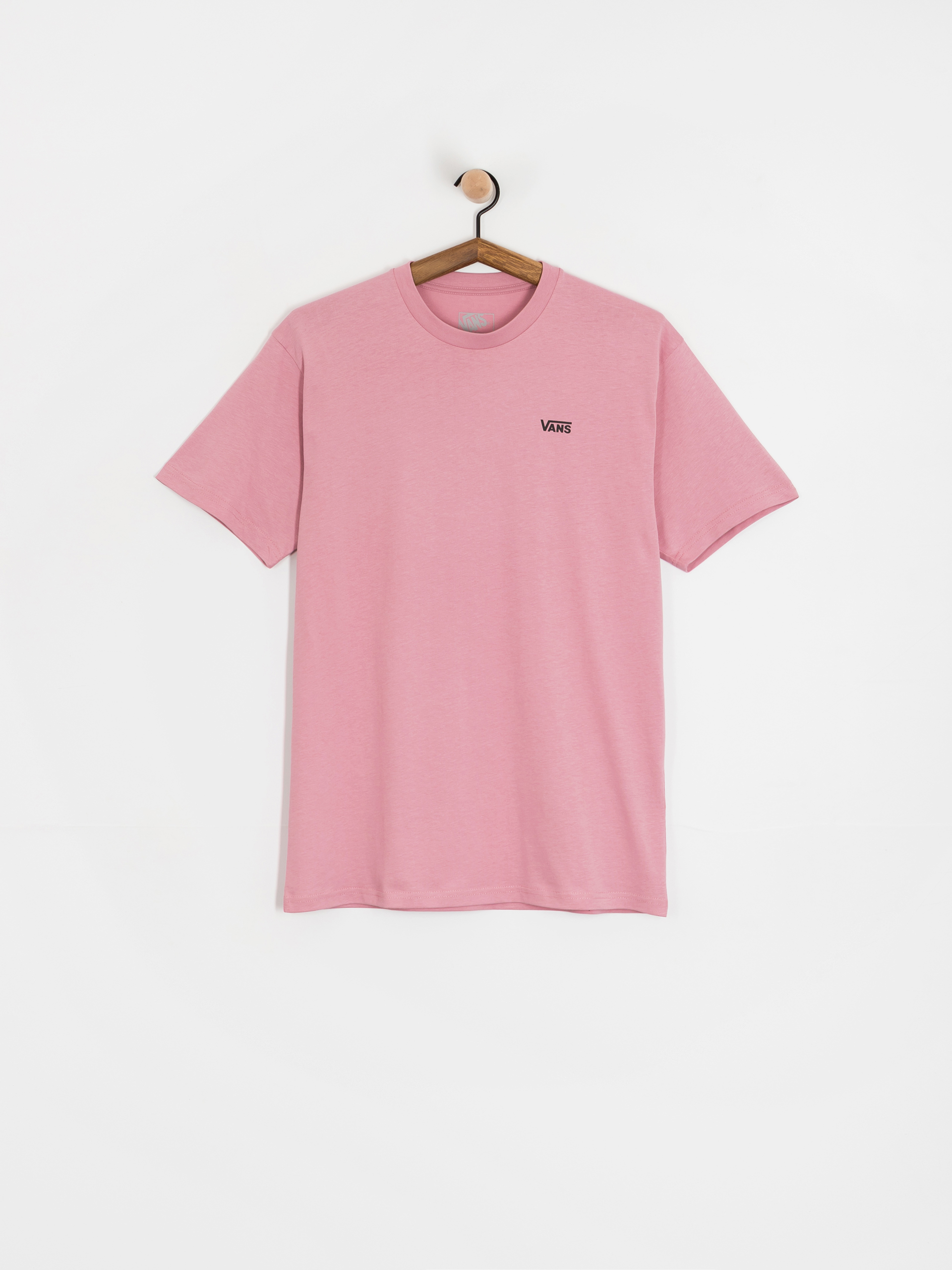 Тениска Vans Left Chest Logo Em Wmn (pink dawn)
