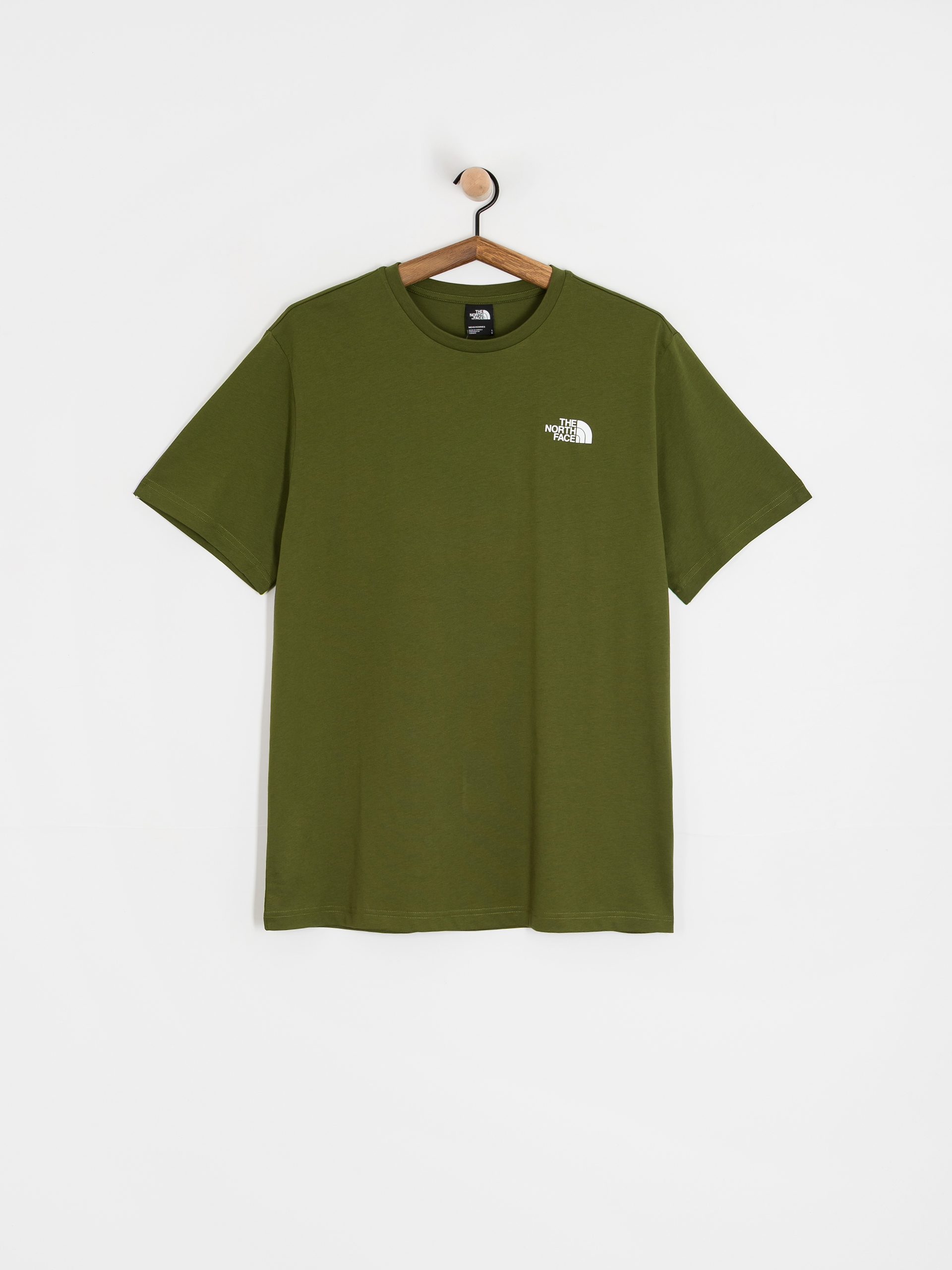 Тениска The North Face Box Nse (woodland green/tnf blac)
