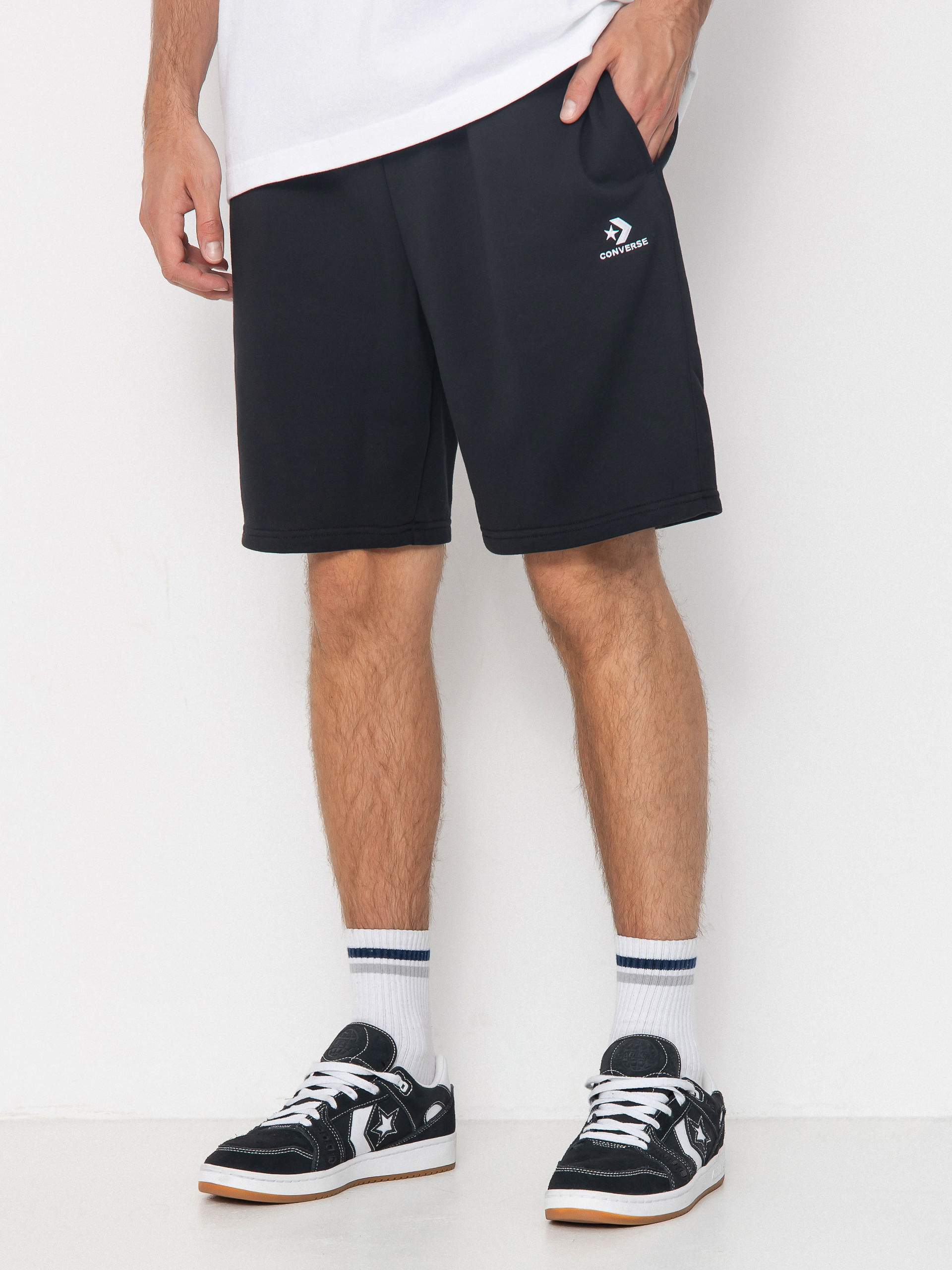 Къси панталони Converse Emb Classic (black)
