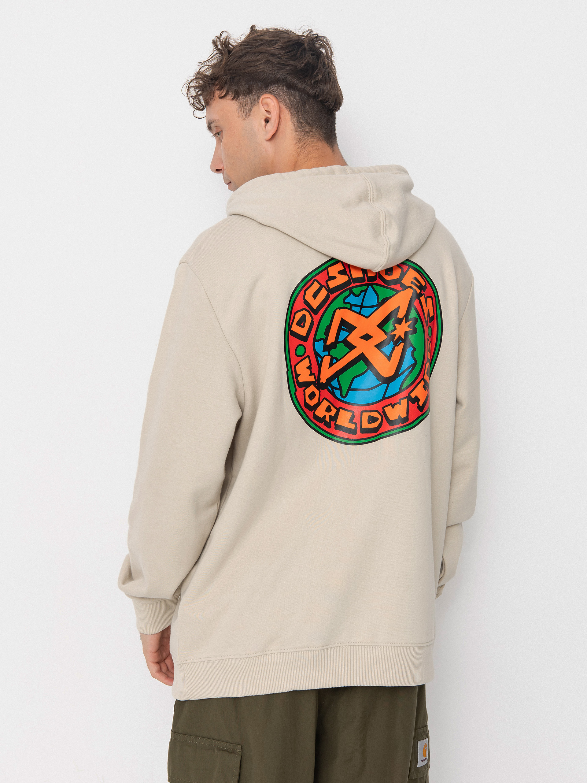 Суитшърт с качулка DC Spinner HD (pelican)