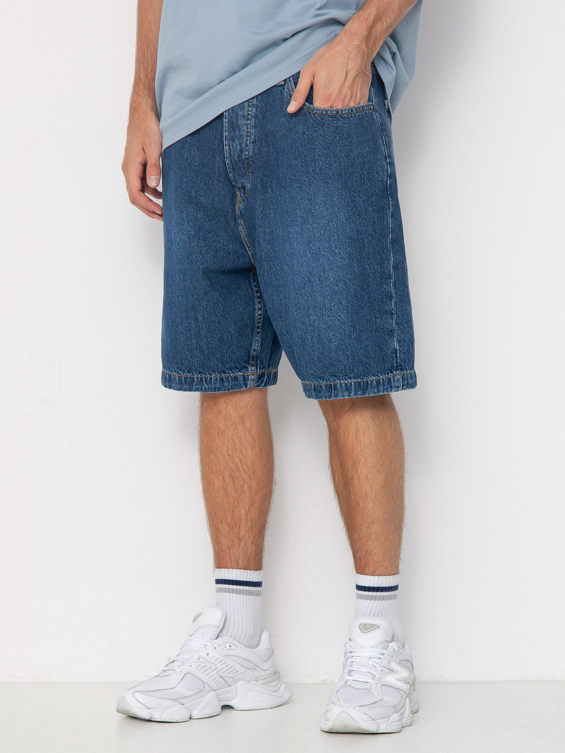 Къси панталони DC Worker Baggy Denim Rsi (stone indigo)