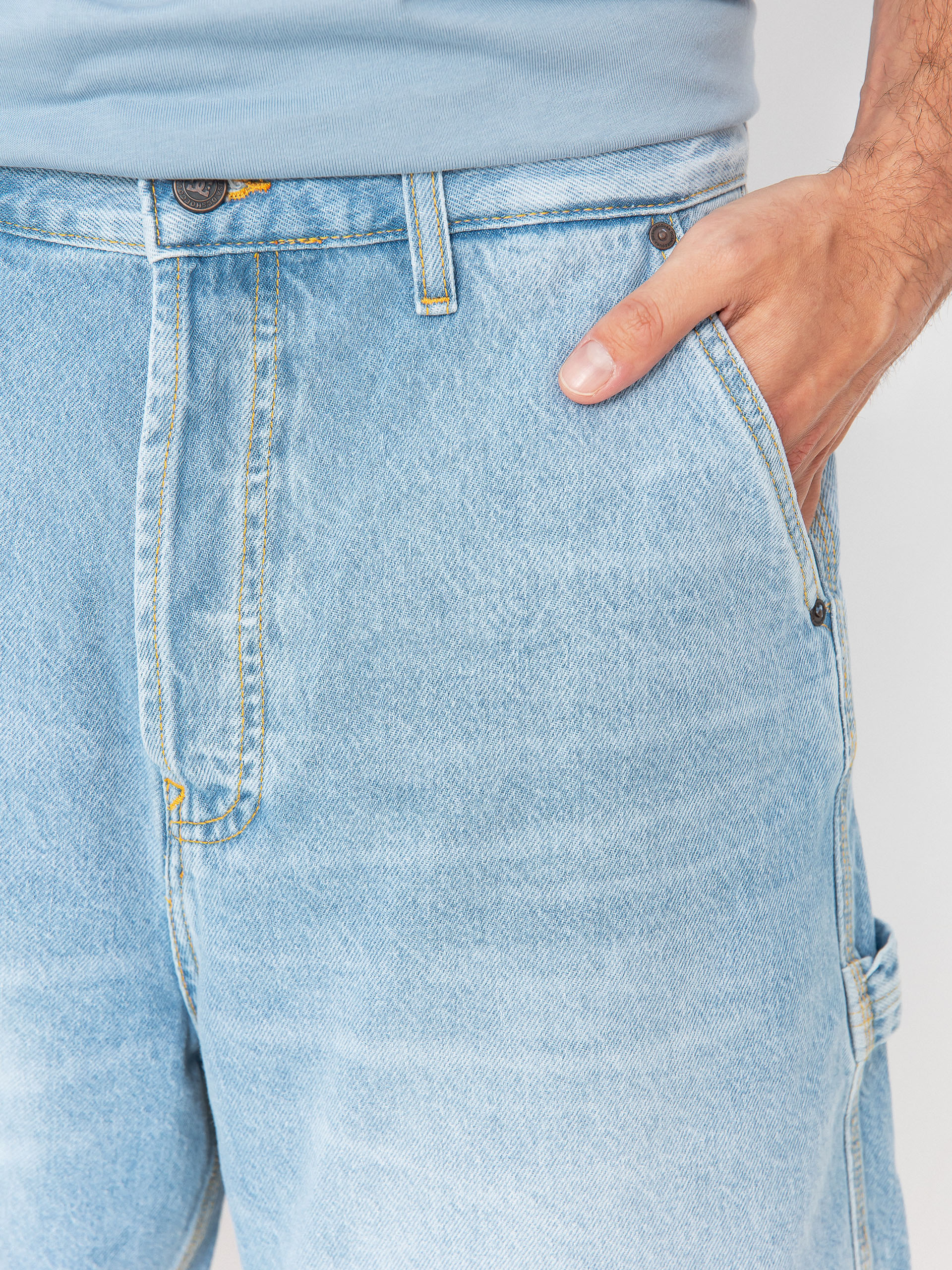 Къси панталони DC Carpenter Baggy Ril (indigo light)