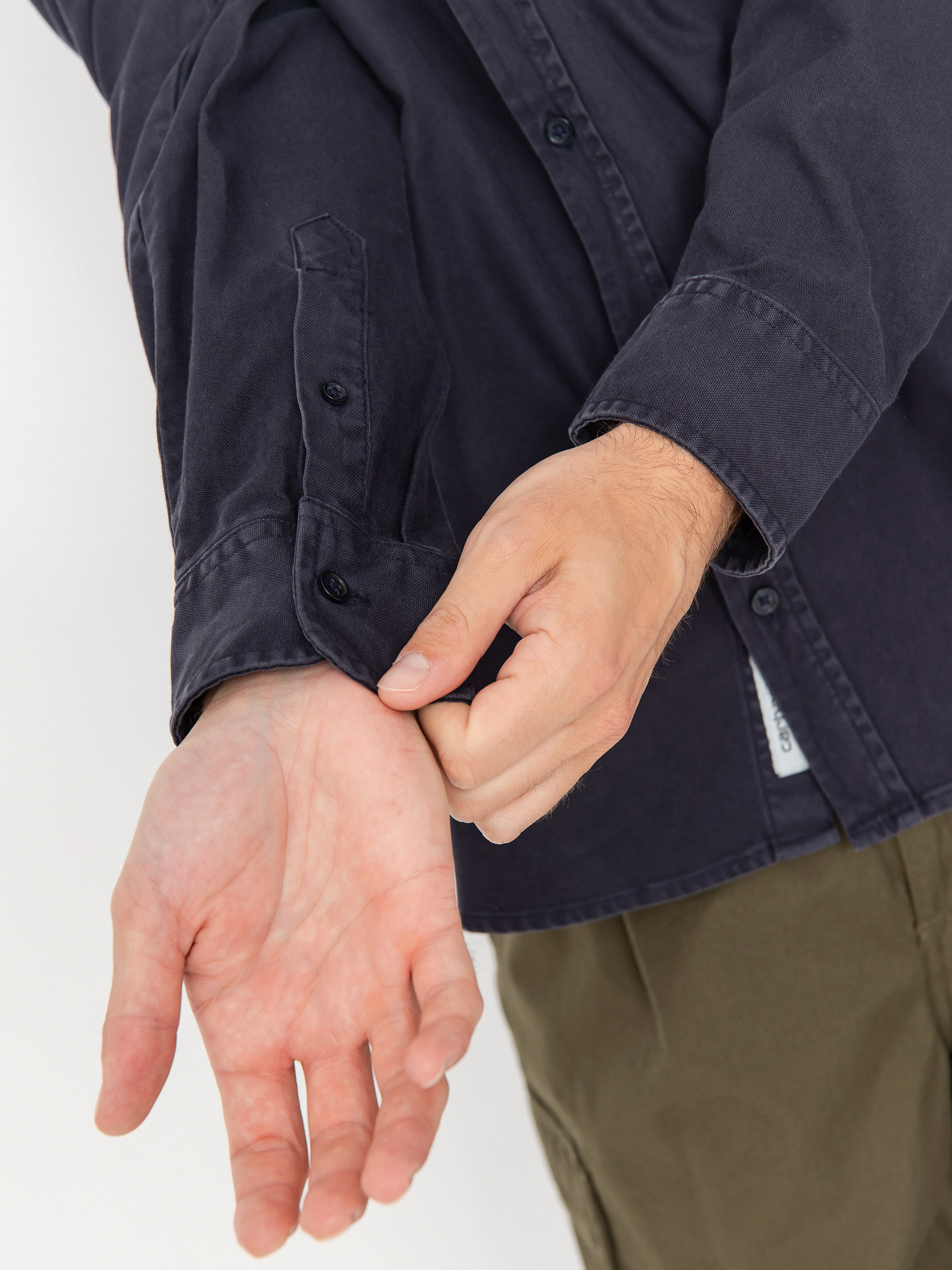 Риза Carhartt WIP Bolton (dark navy)