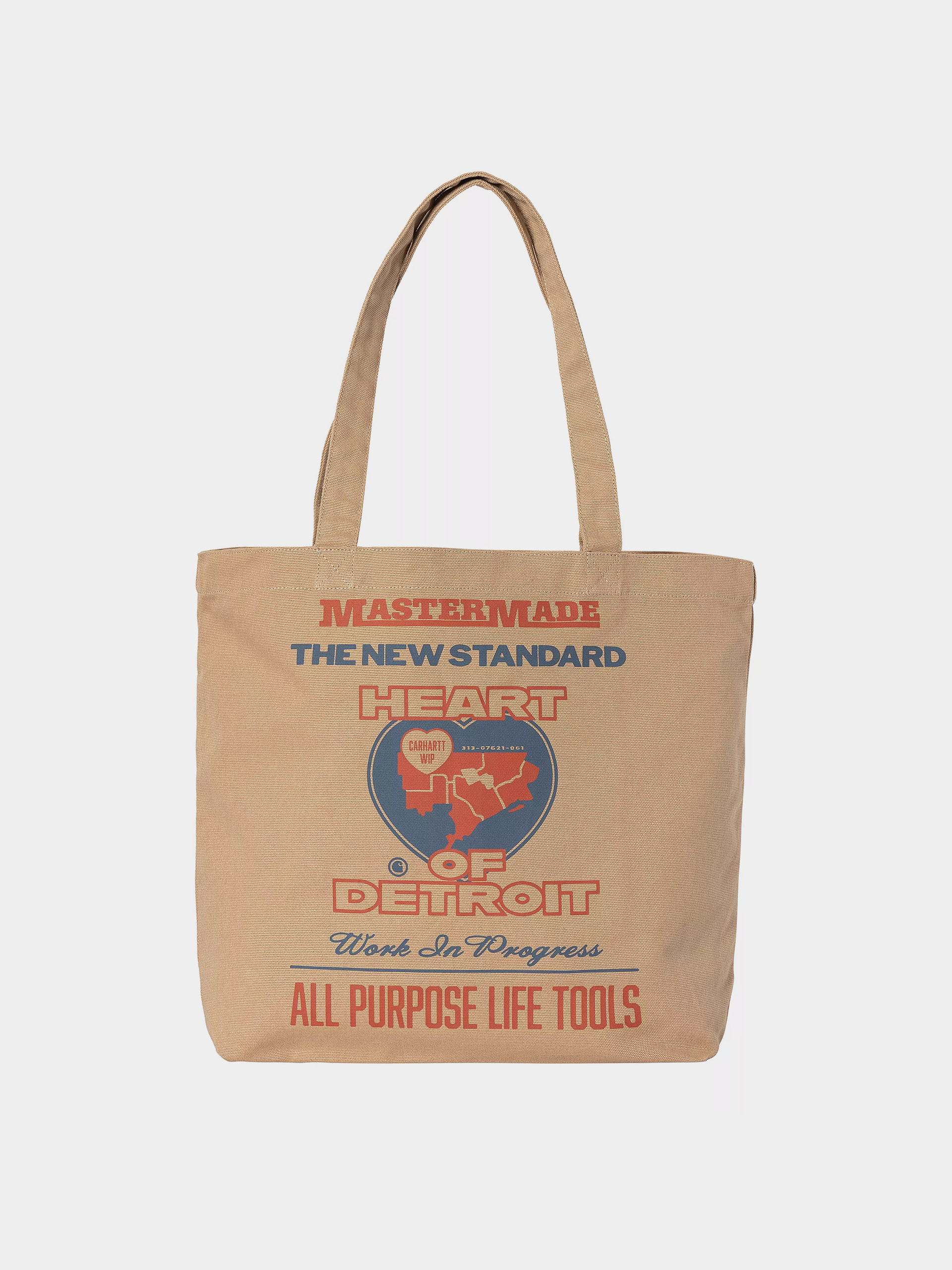 u0414u0430u043cu0441u043au0430 u0447u0430u043du0442u0430 Carhartt WIP Canvas Graphic Tote (arcan print/dusty h brown)