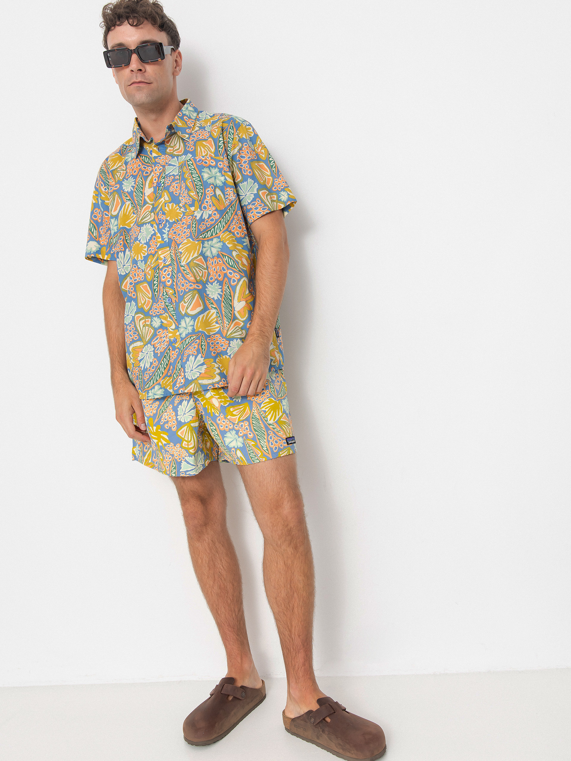 Риза Patagonia Go To (flourish/abundant blue)