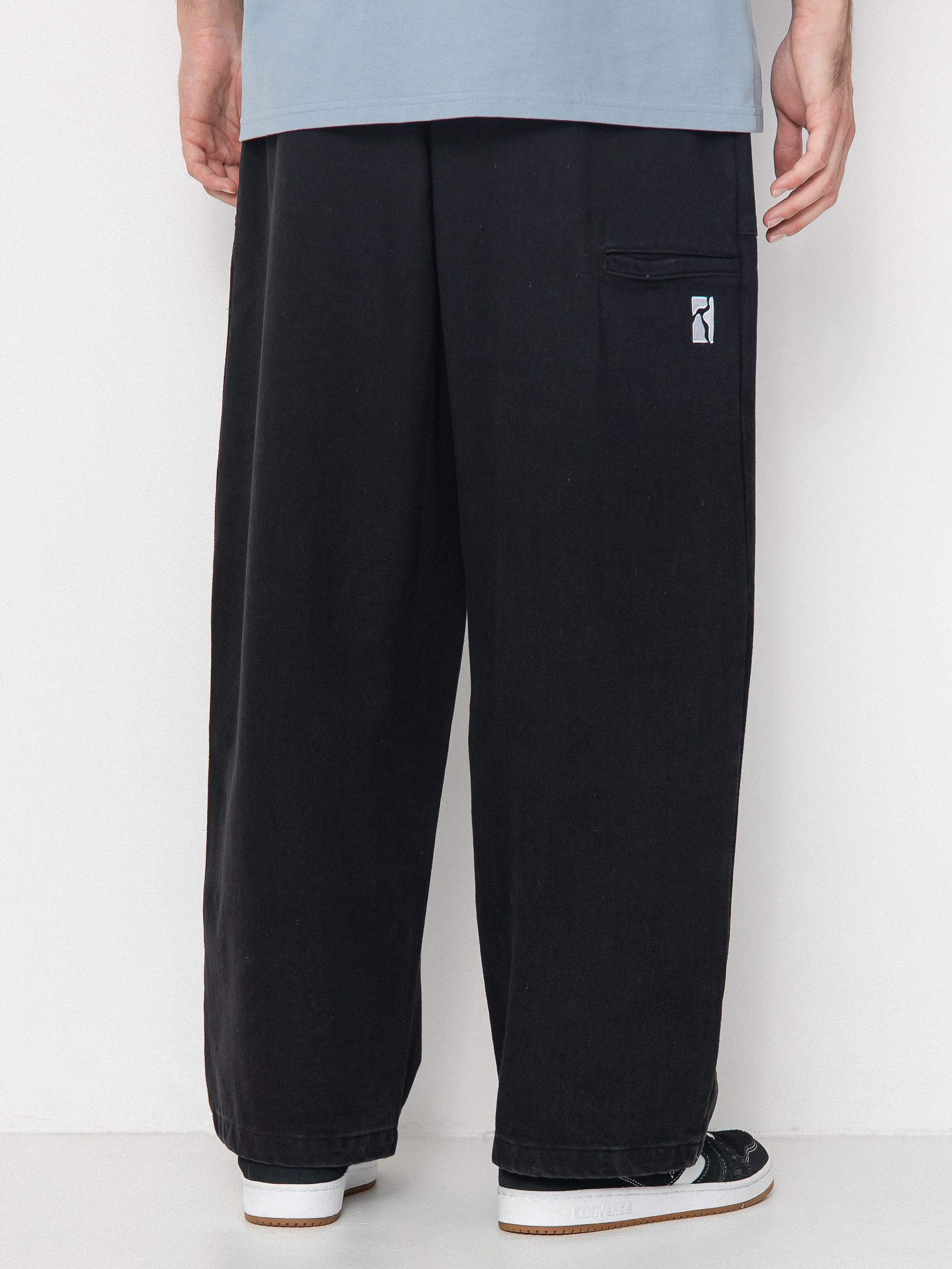 Панталони Poetic Collective Painter (black denim wash)