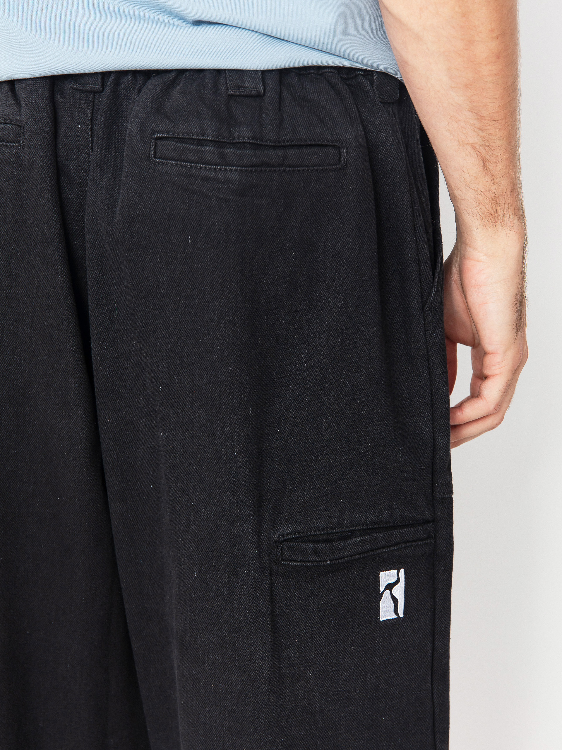 Панталони Poetic Collective Painter (black denim wash)