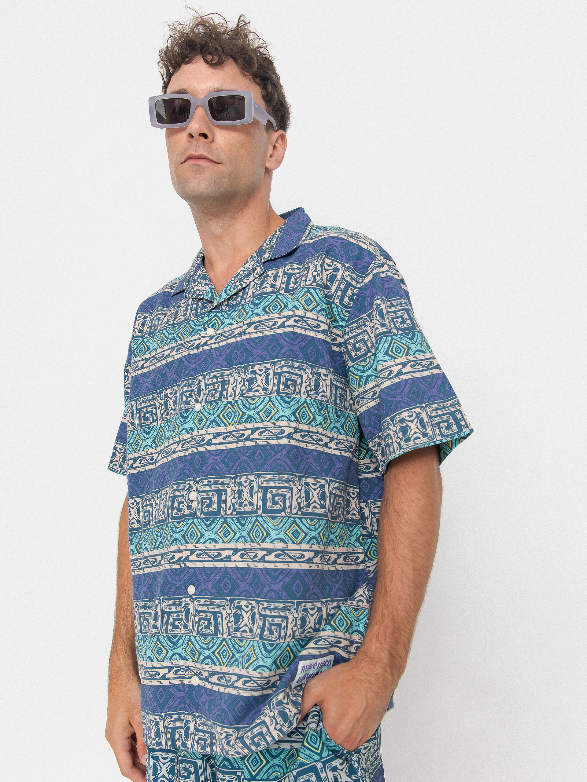 Риза Quiksilver Global Heat (aqua sky global heat)