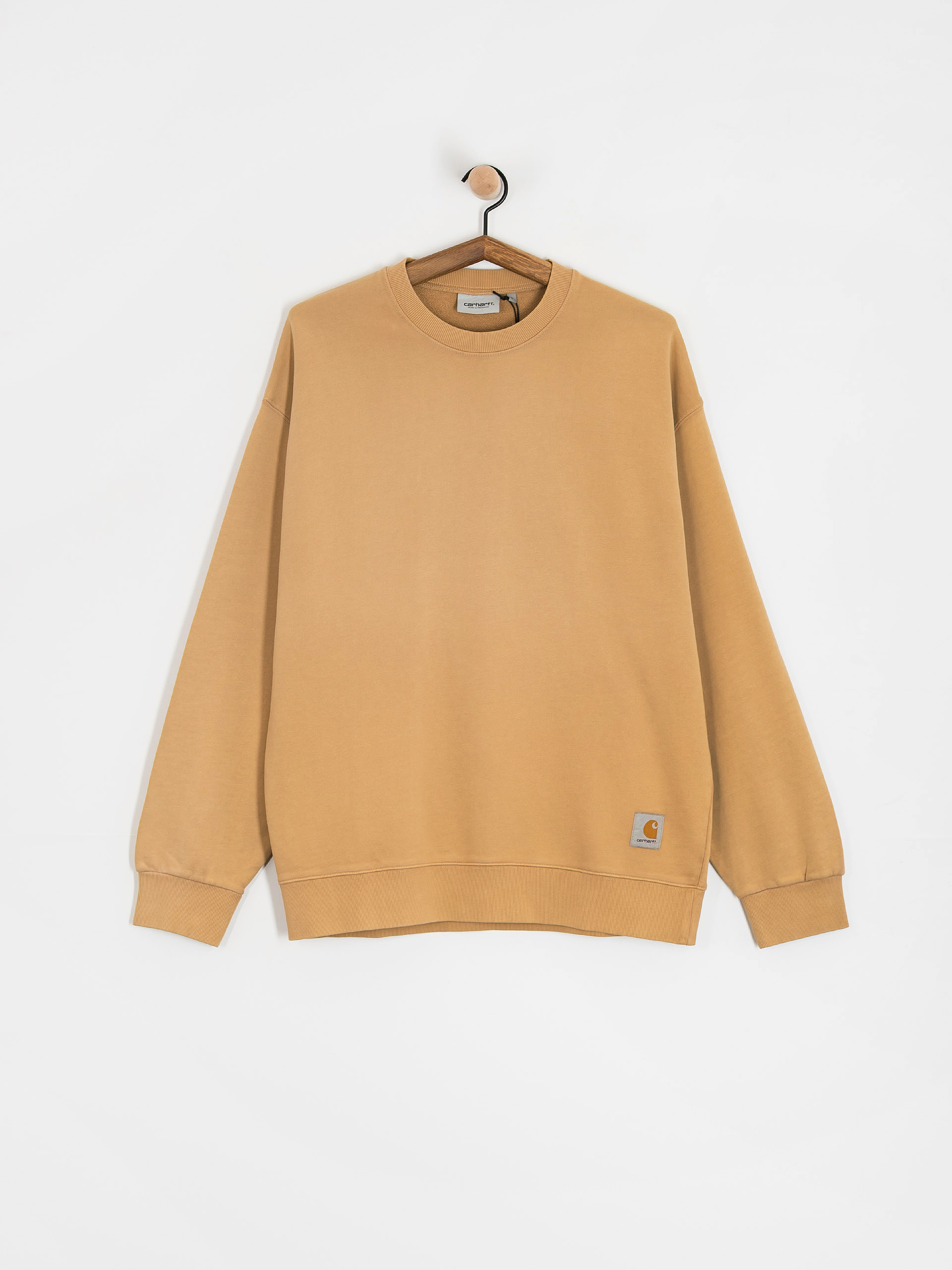 Суитшърт Carhartt WIP Hudson (dusty h brown/chalk wash)