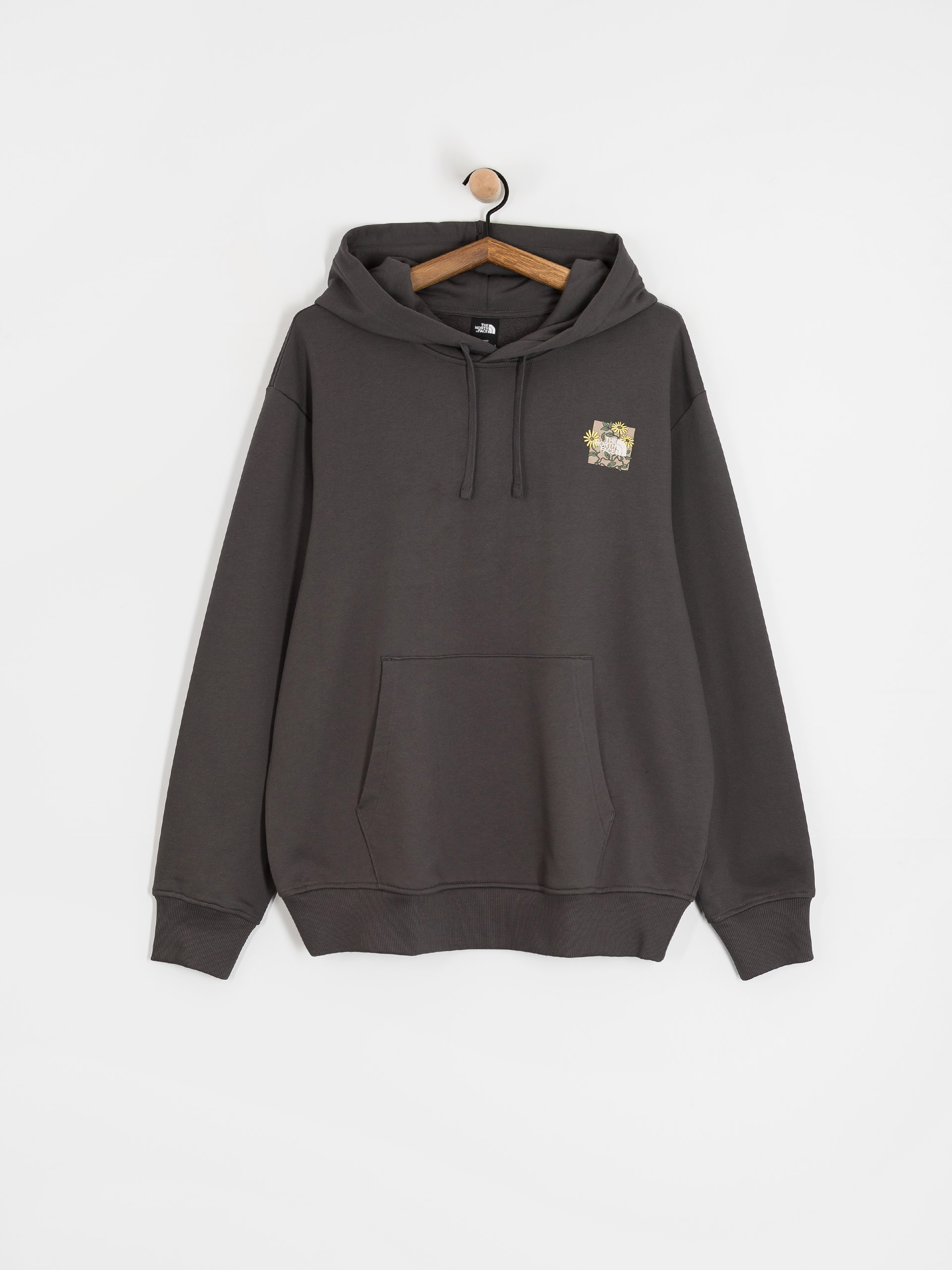 Суитшърт с качулка The North Face Connect Relaxed Graphic HD (anthracite grey)