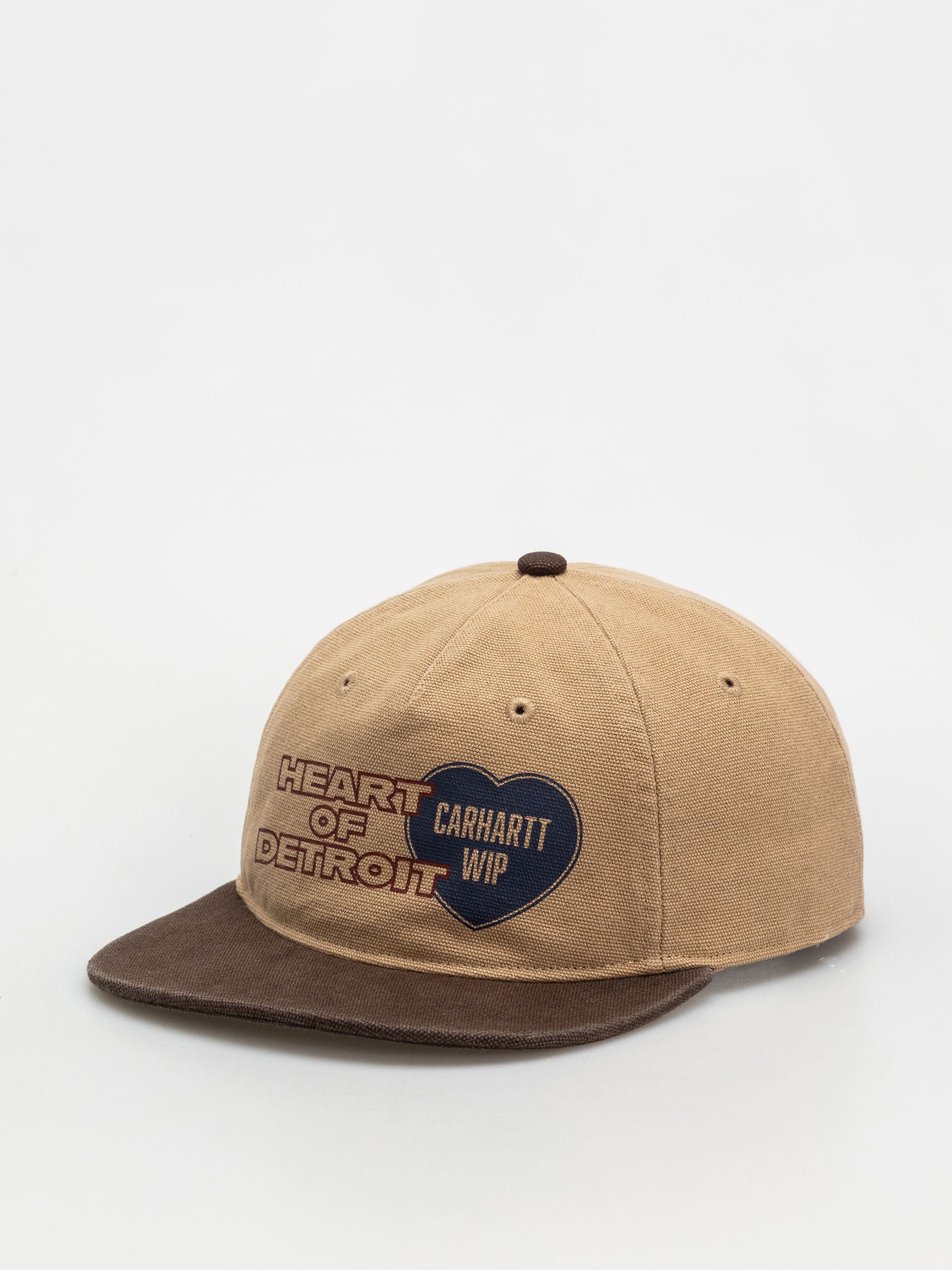 Шапка с козирка Carhartt WIP Arcan (dusty h brown)