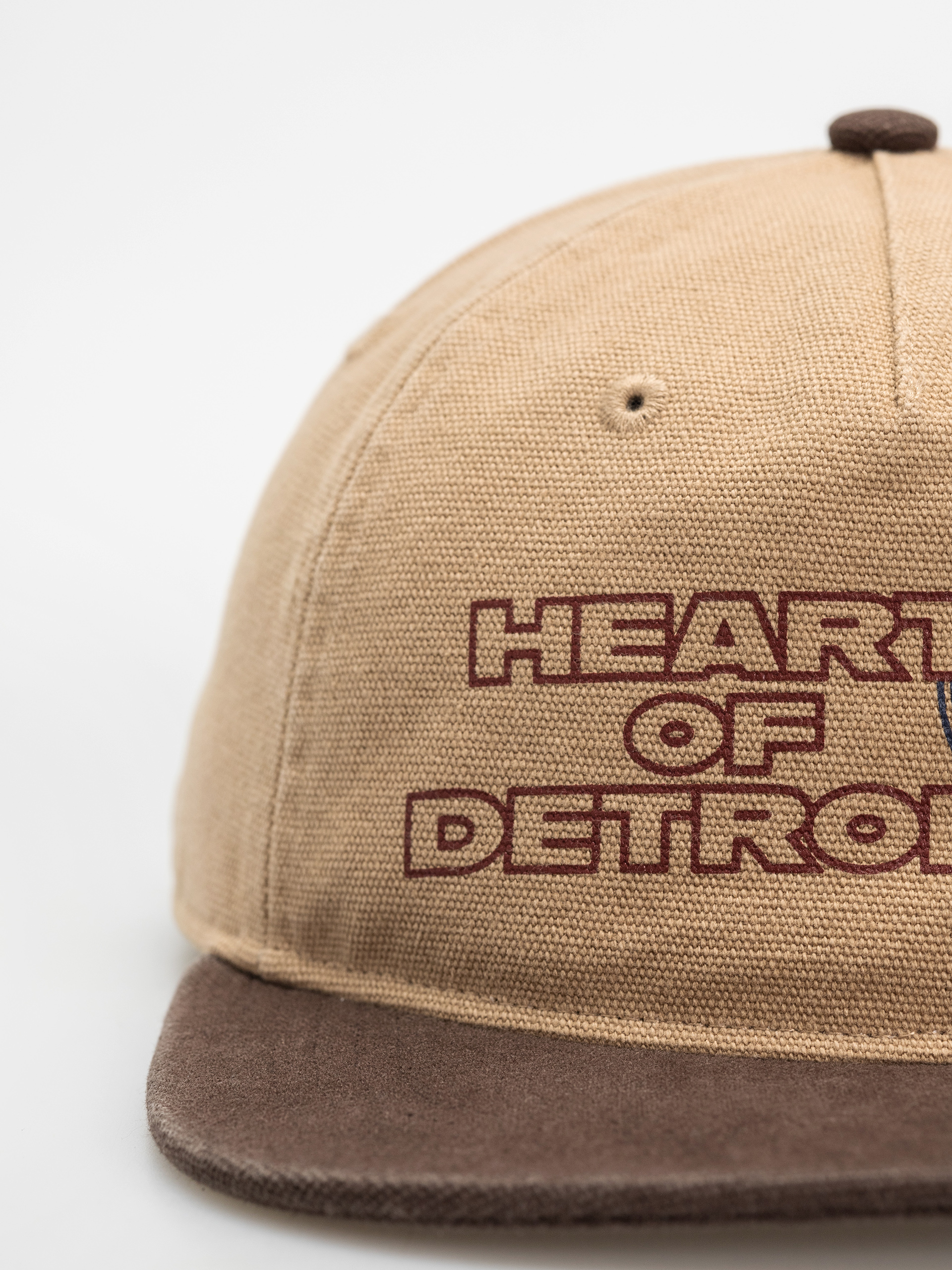 Шапка с козирка Carhartt WIP Arcan (dusty h brown)