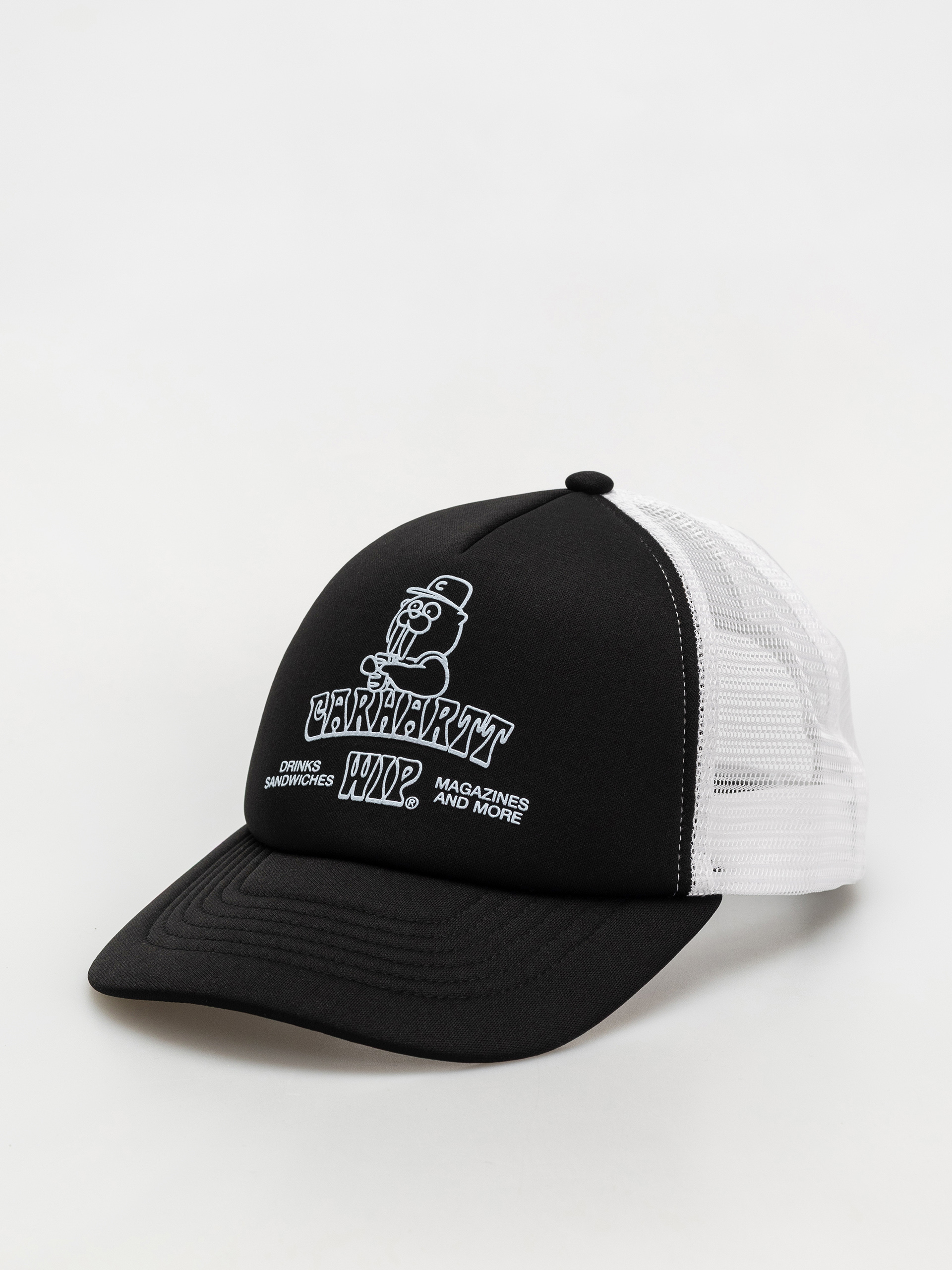 Шапка с козирка Carhartt WIP Sandwich Trucker (black)