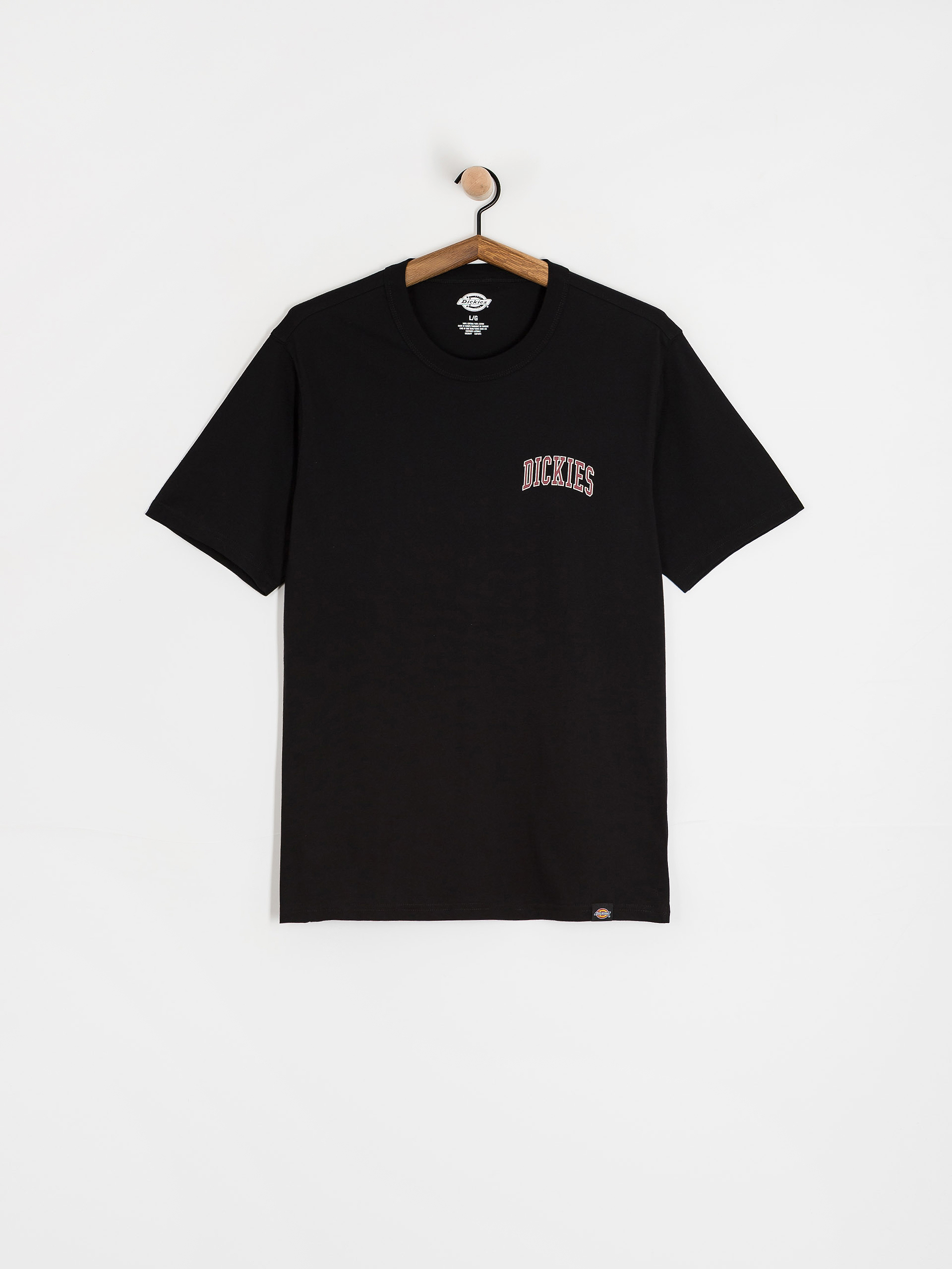 Тениска Dickies Aitkin Chest (black/tibetan red)