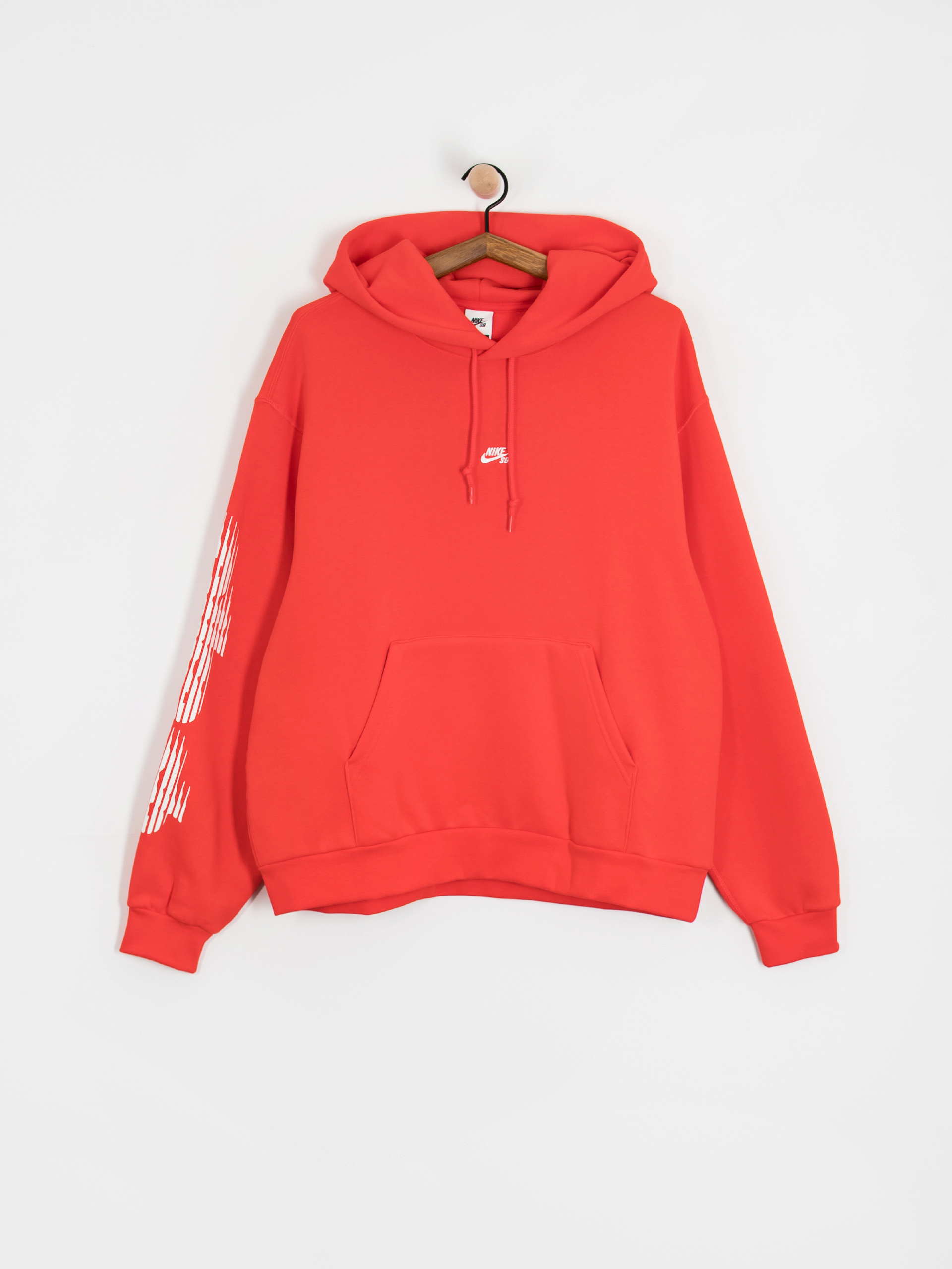 Суитшърт с качулка Nike SB Bb Ssnl Gfx HD (lt crimson/white)