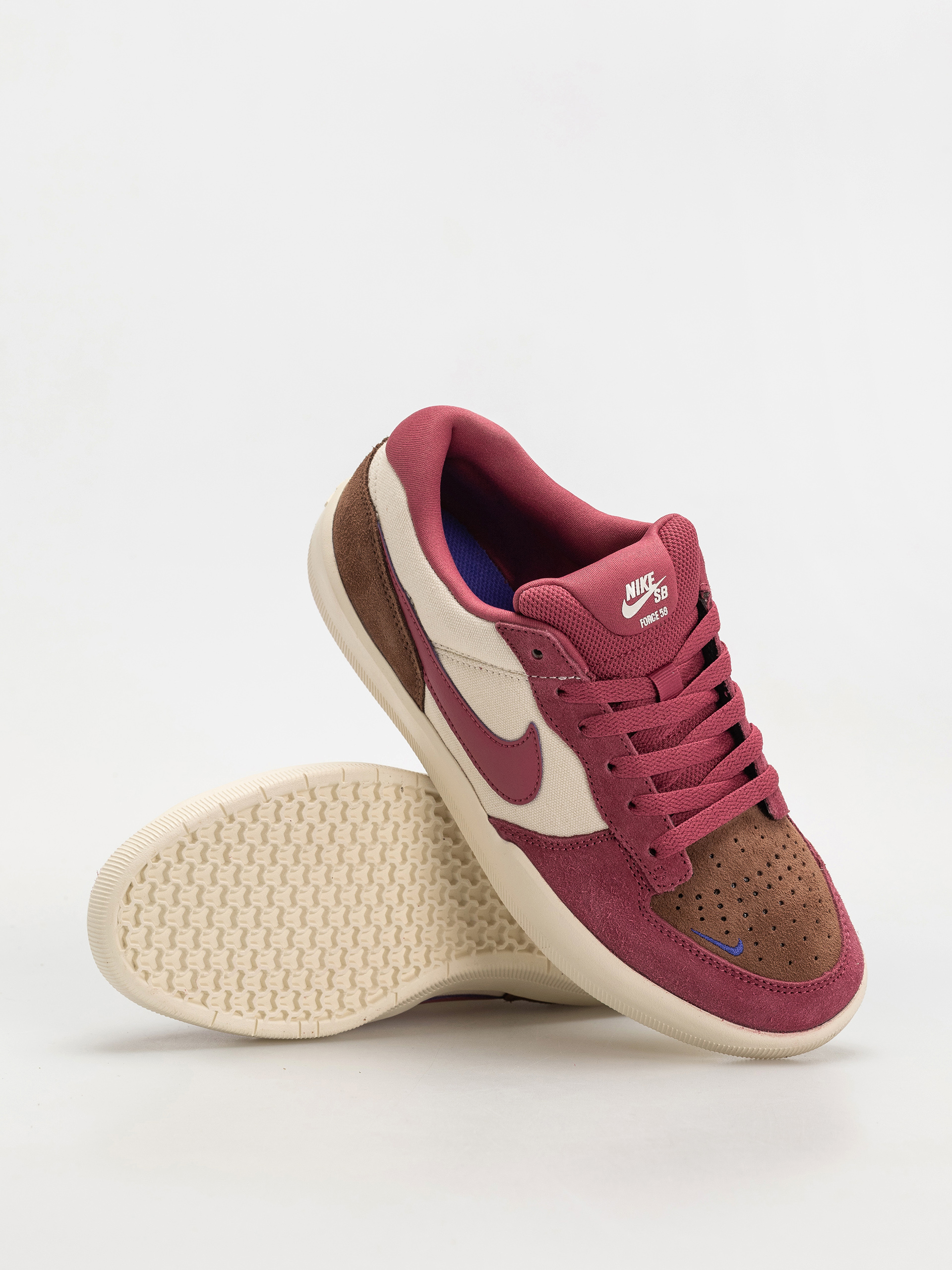Обувки Nike SB Force 58 (pale ivory/sweet beet fauna brown)