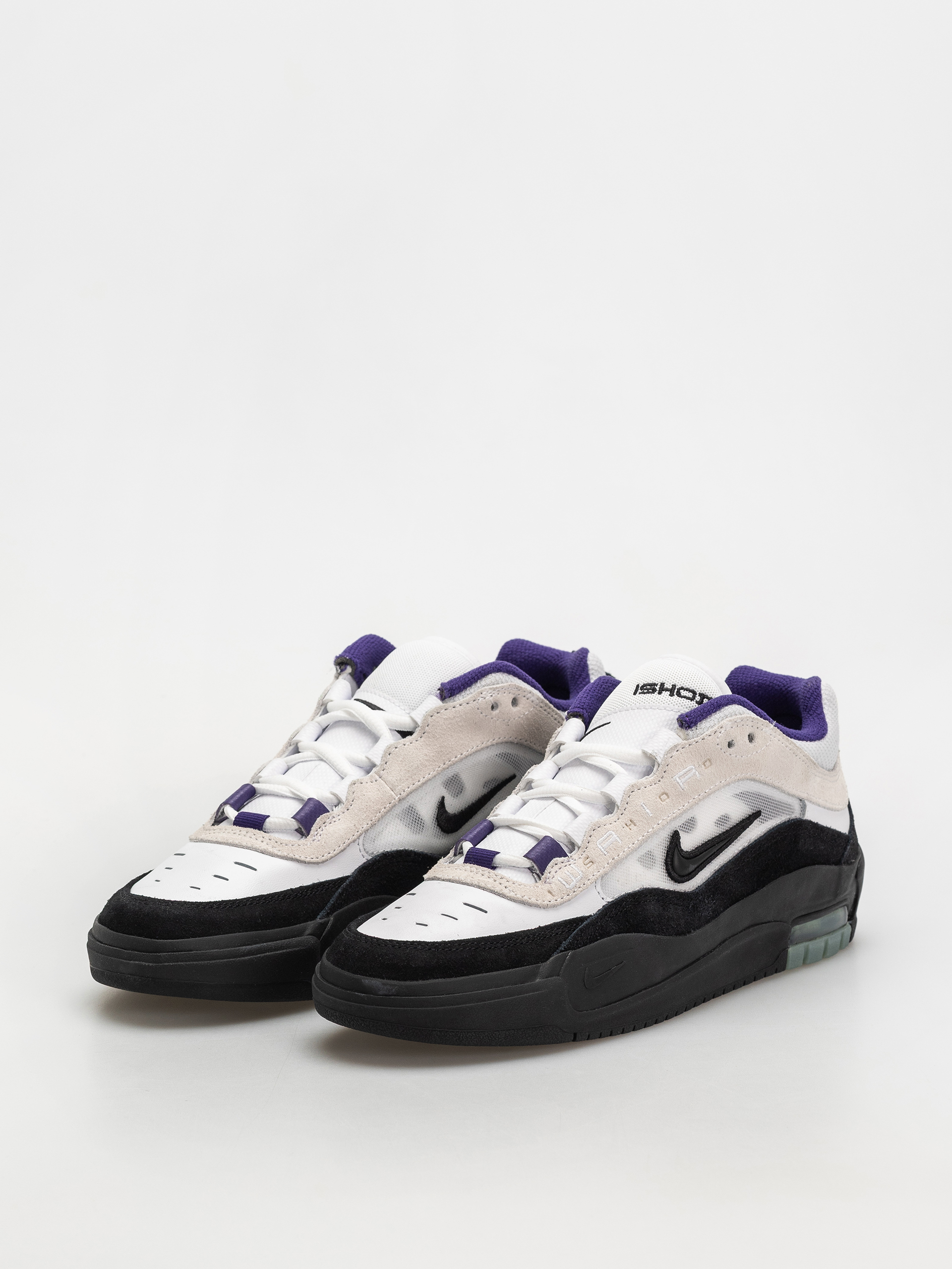 Обувки Nike SB Air Max Ishod (white/black court purple black)