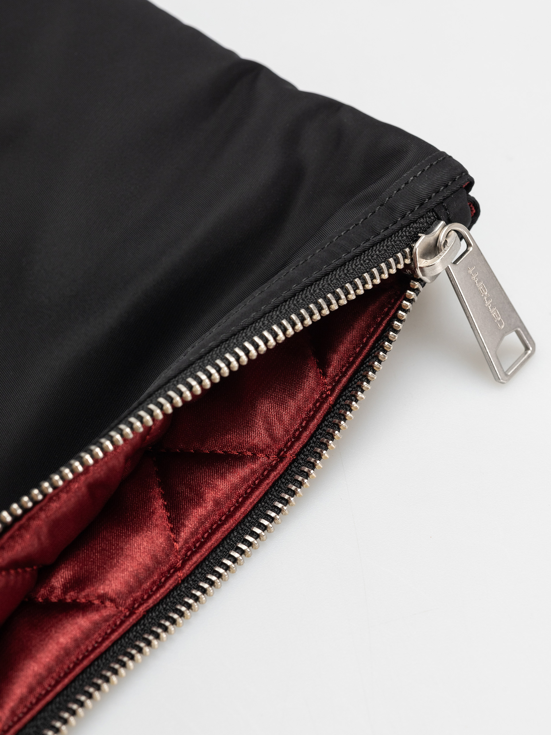 Портмоне Carhartt WIP Alumni Zip (black/scarlet)