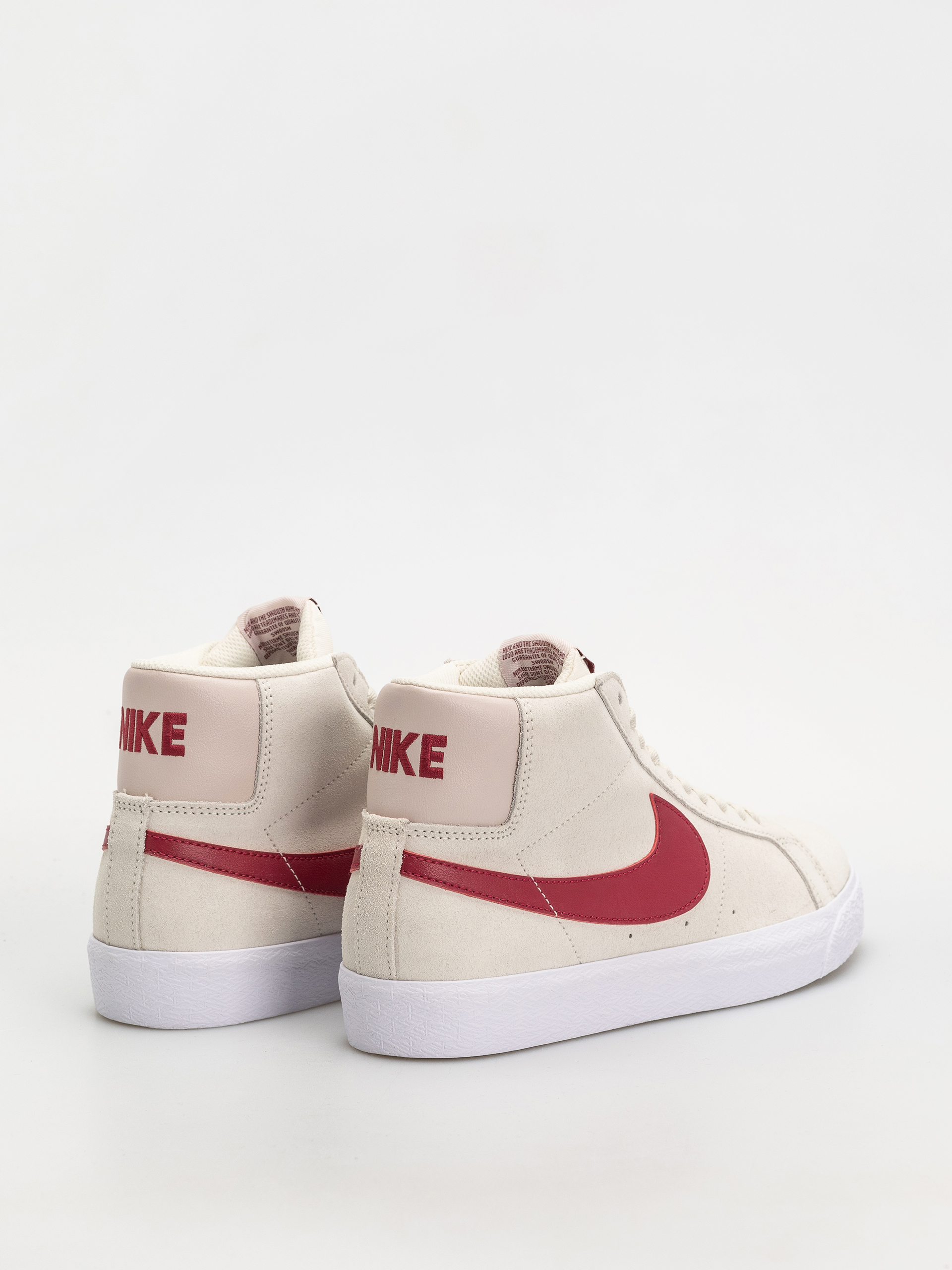 Обувки Nike SB Zoom Blazer Mid (pale ivory/noble red silt red white)