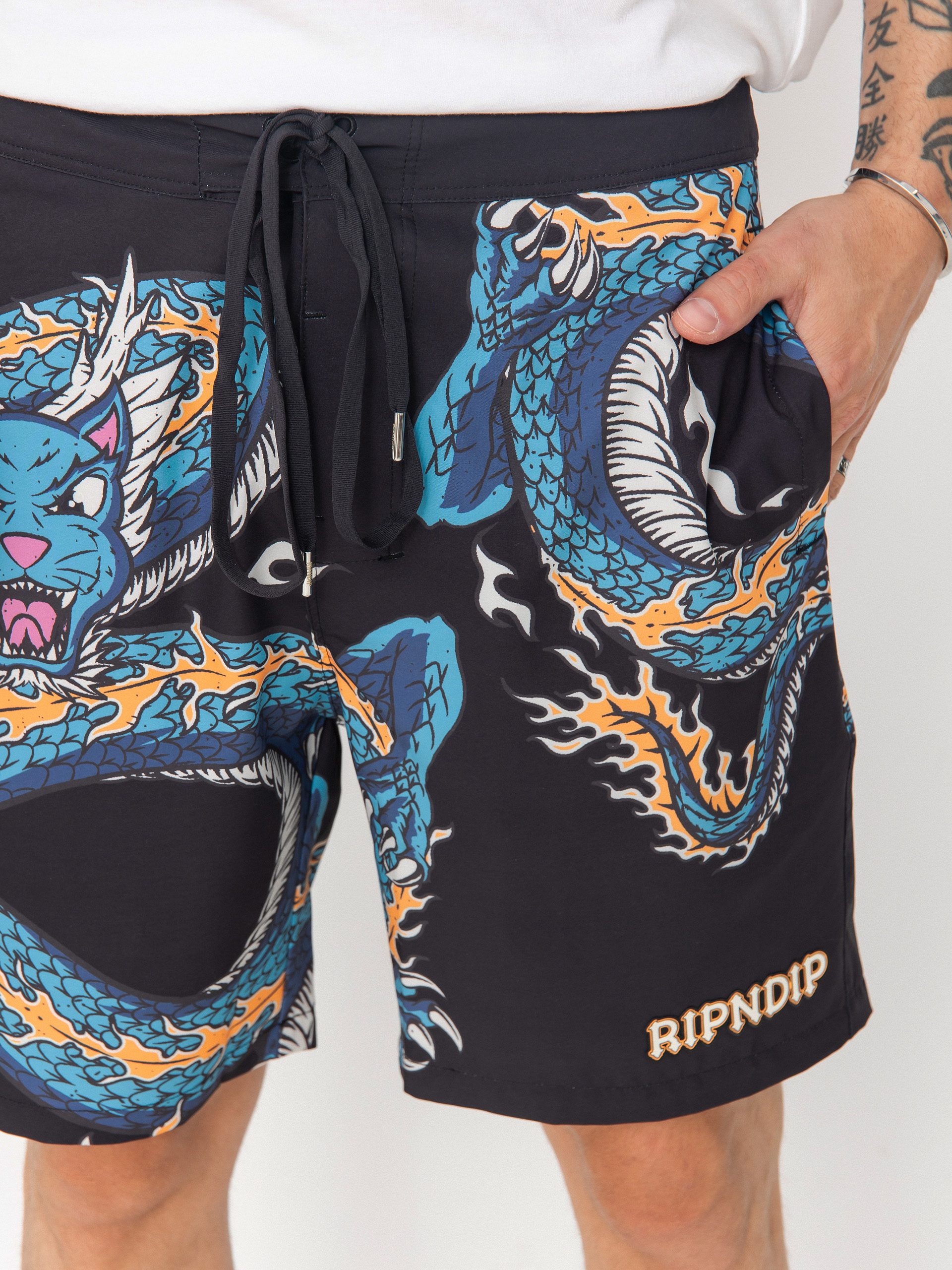 Къси панталони RipNDip Shen Nerm Swim (black)