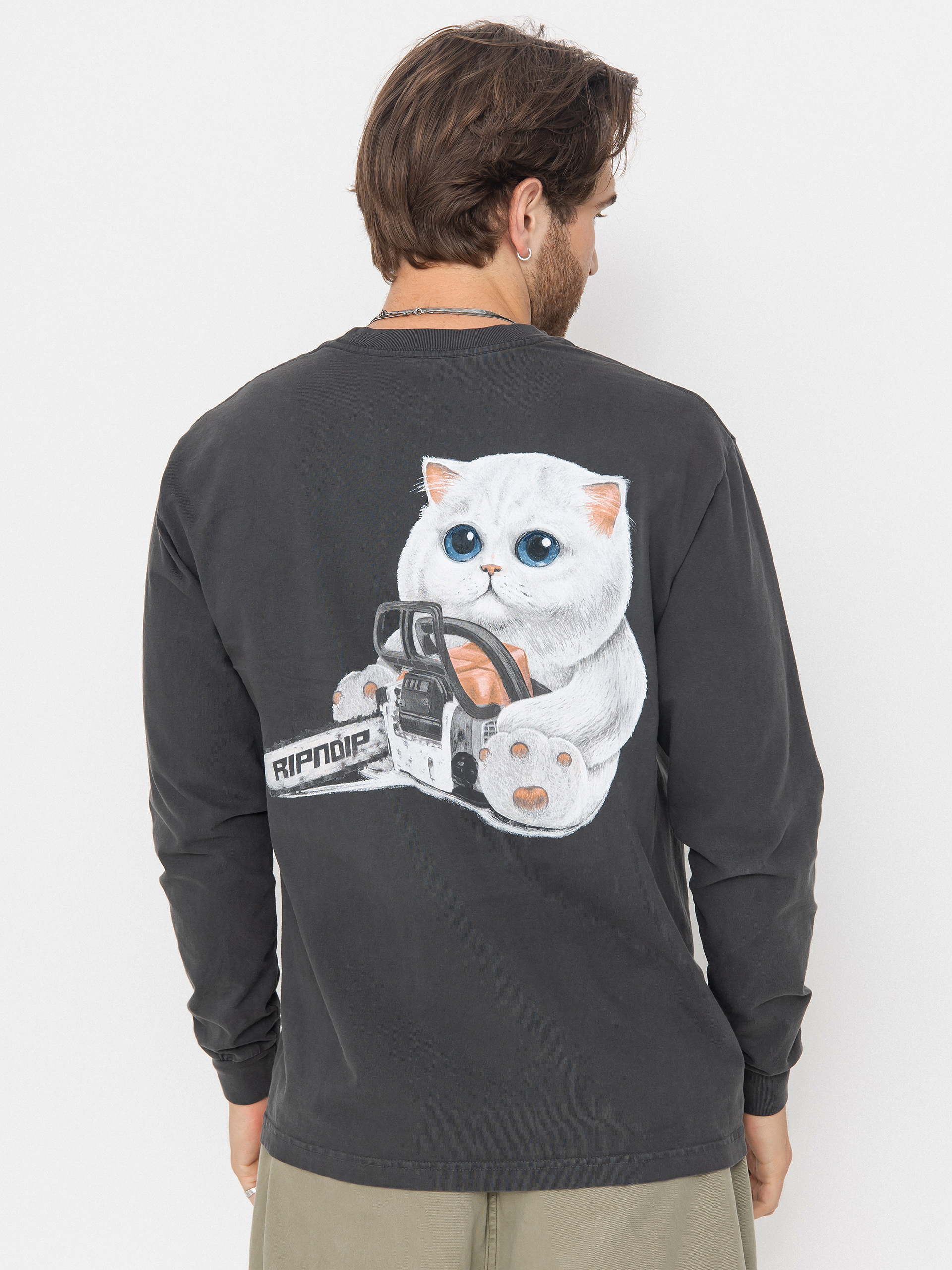 Блуза RipNDip Find Out (charcoal)