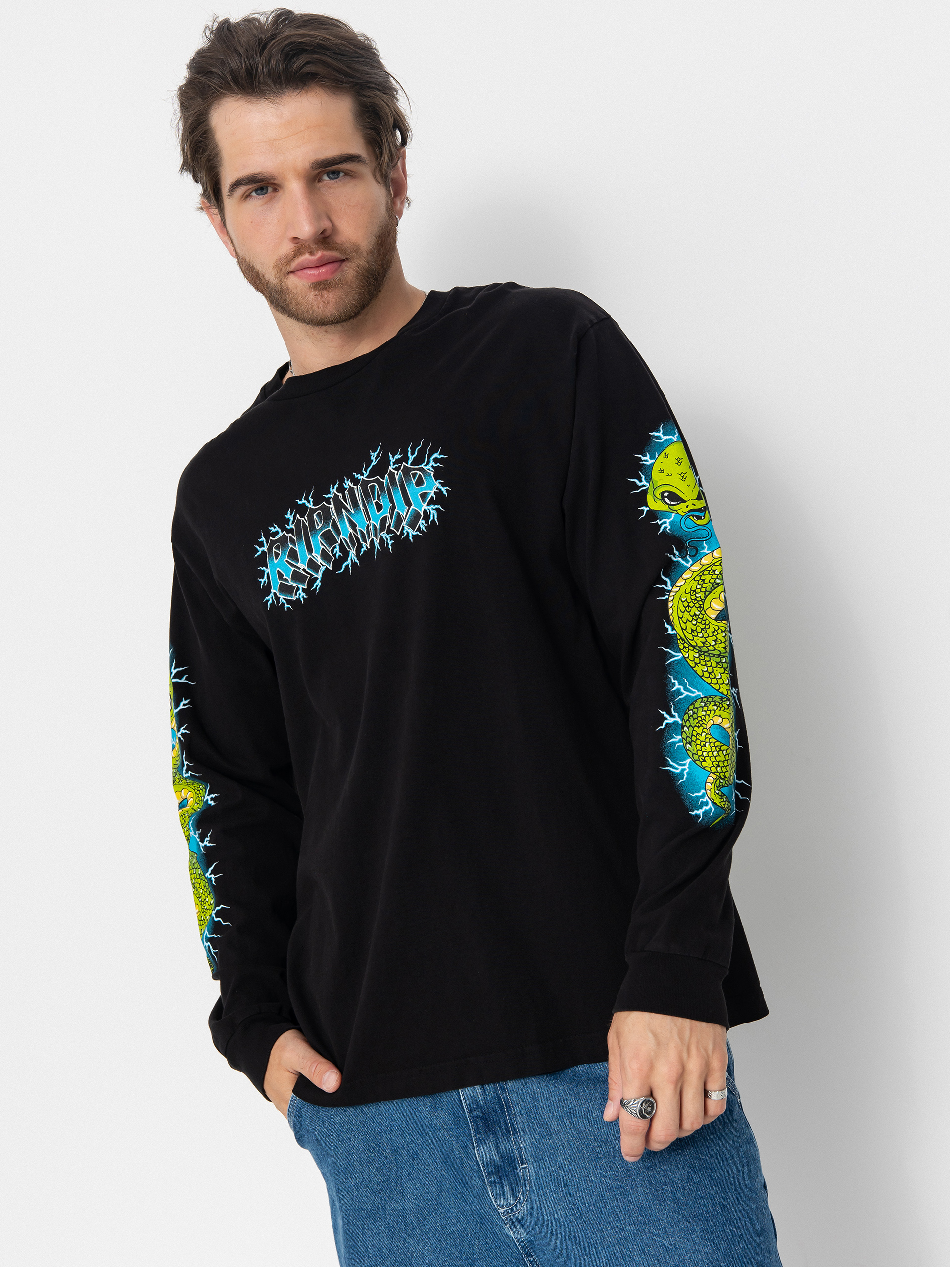 Блуза RipNDip Skull And Bones (black)