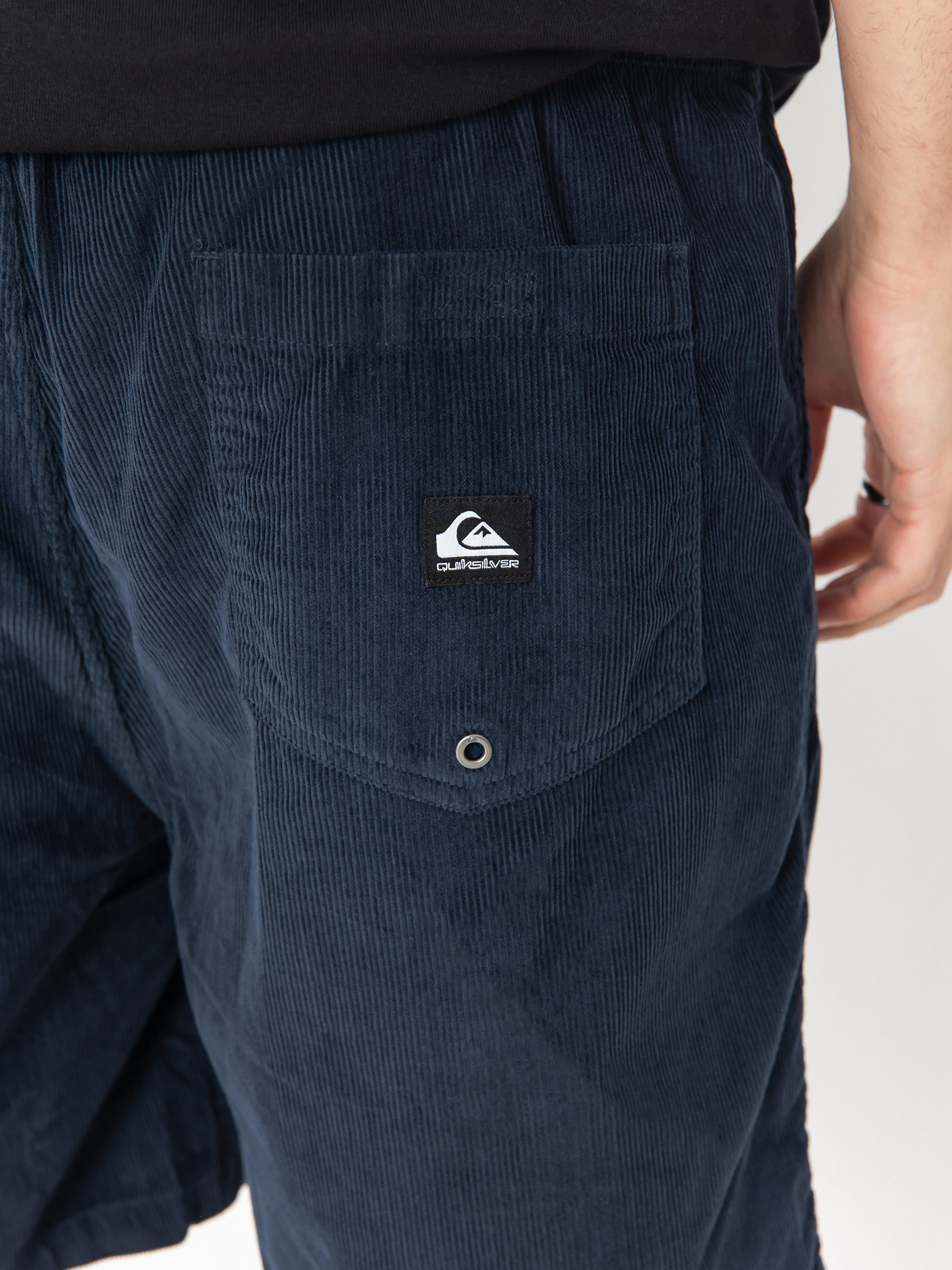 Къси панталони Quiksilver Taxer Cord (dark navy)