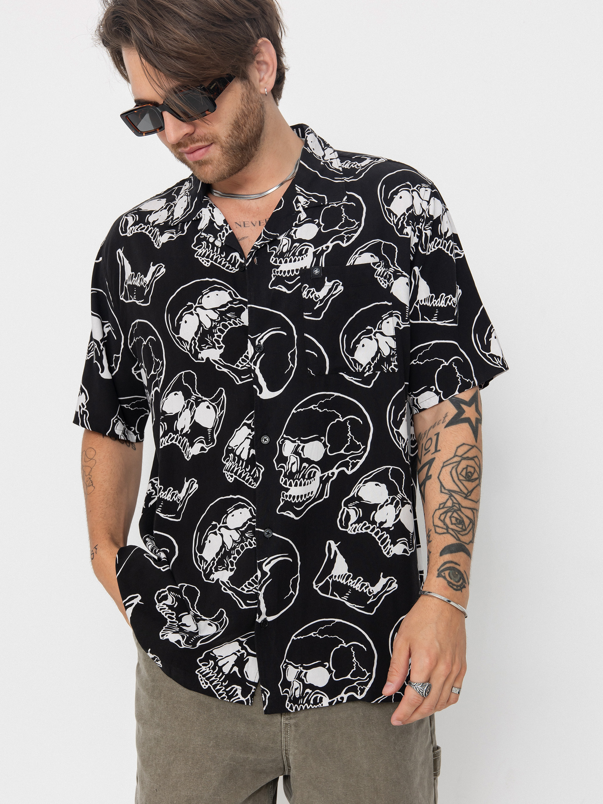 Риза DC Fracture Ss Button Up
