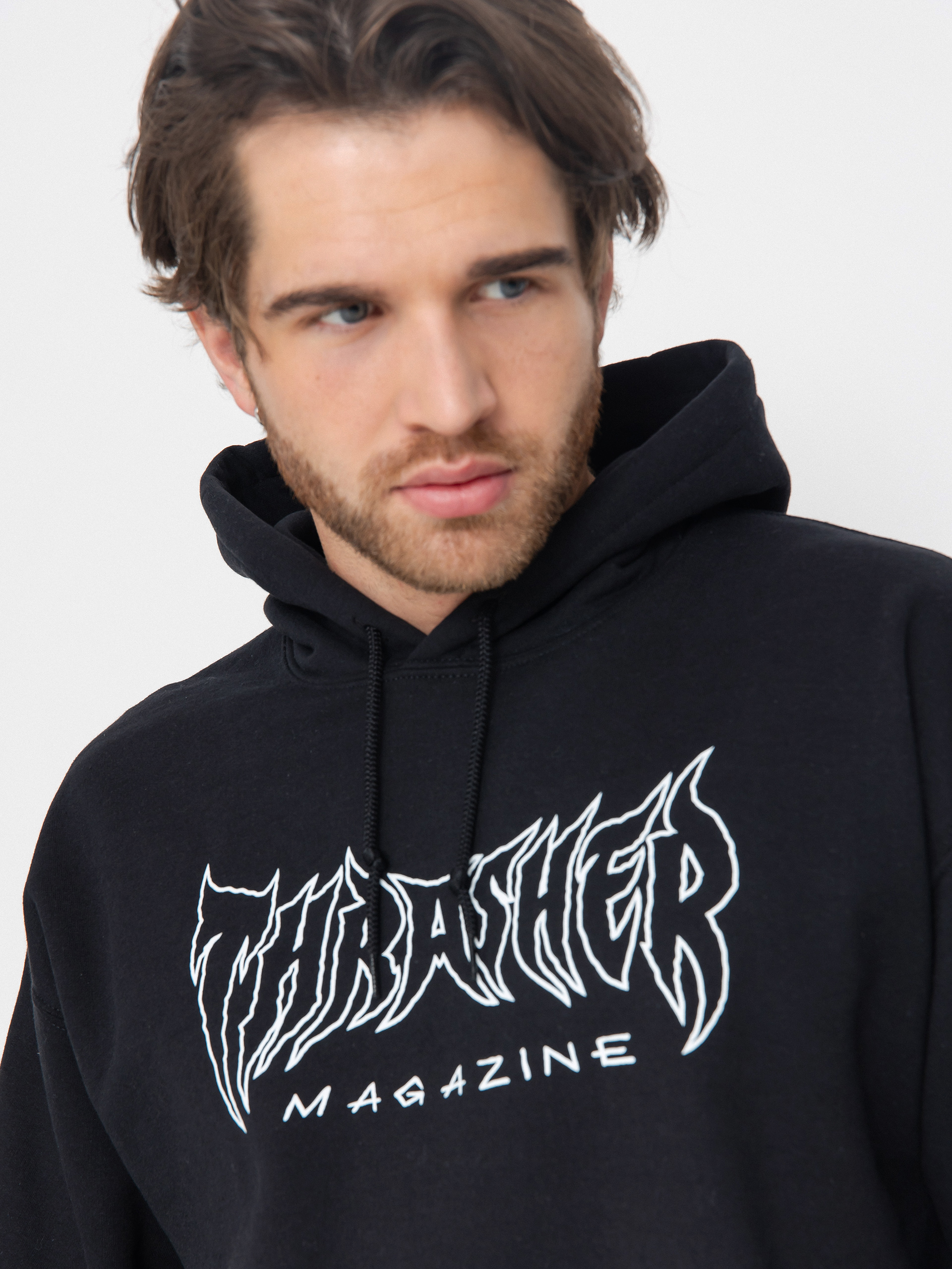 Суитшърт с качулка April Skateboards Stars ZHD (brown)