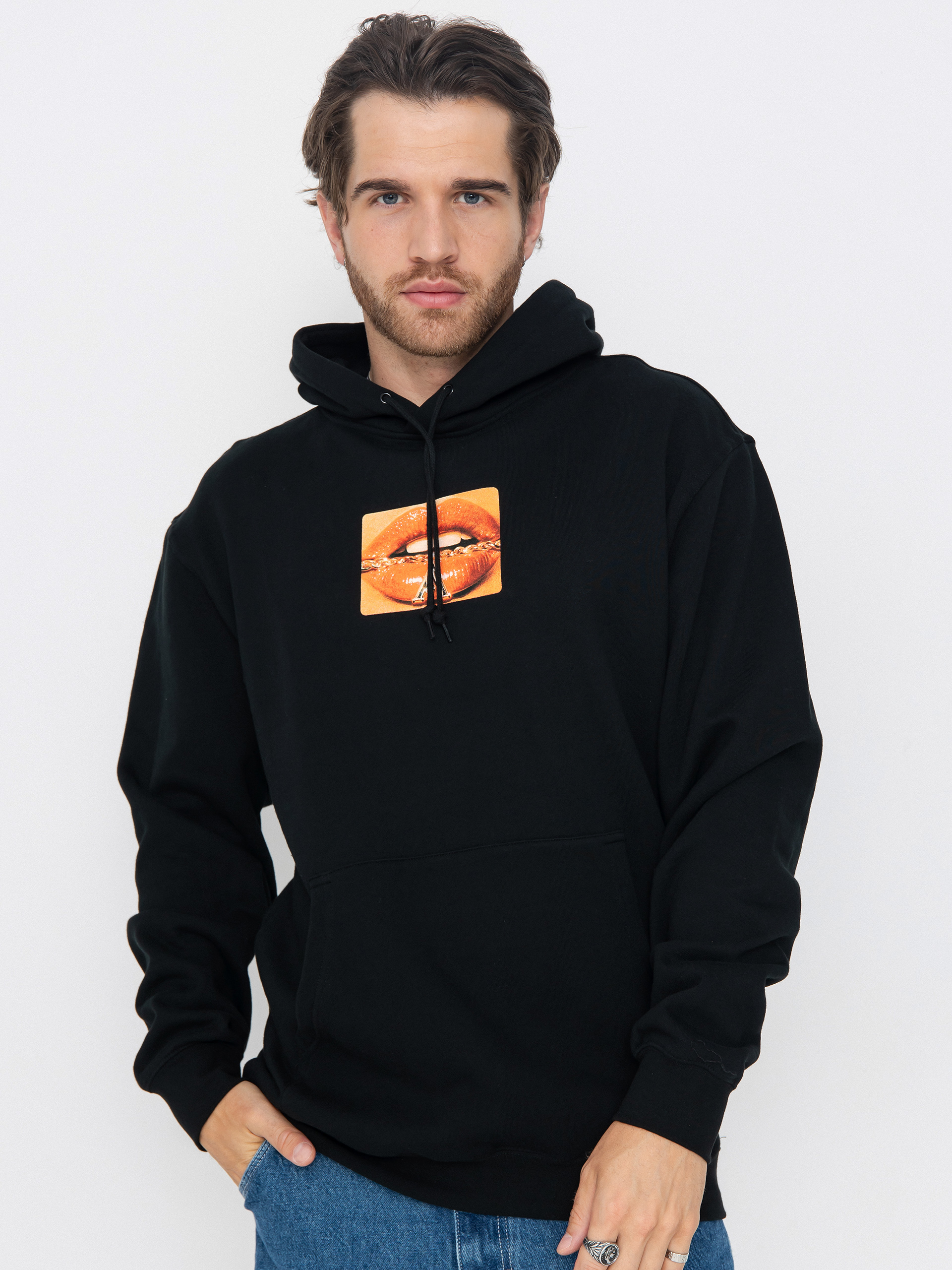 Суитшърт с качулка April Skateboards Pendant HD (vintage black)