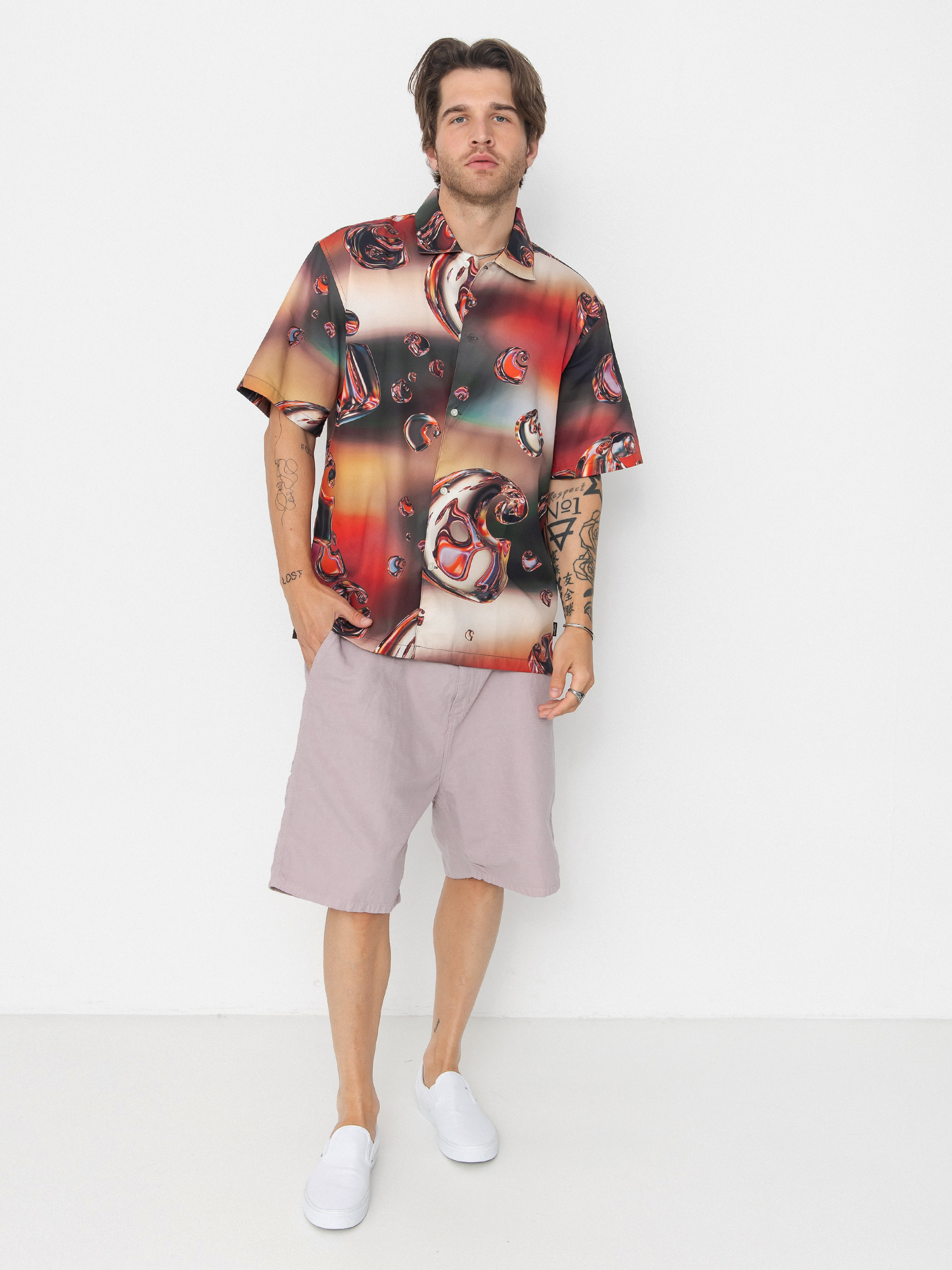 Риза Carhartt WIP Solar Chrome (solar chrome)